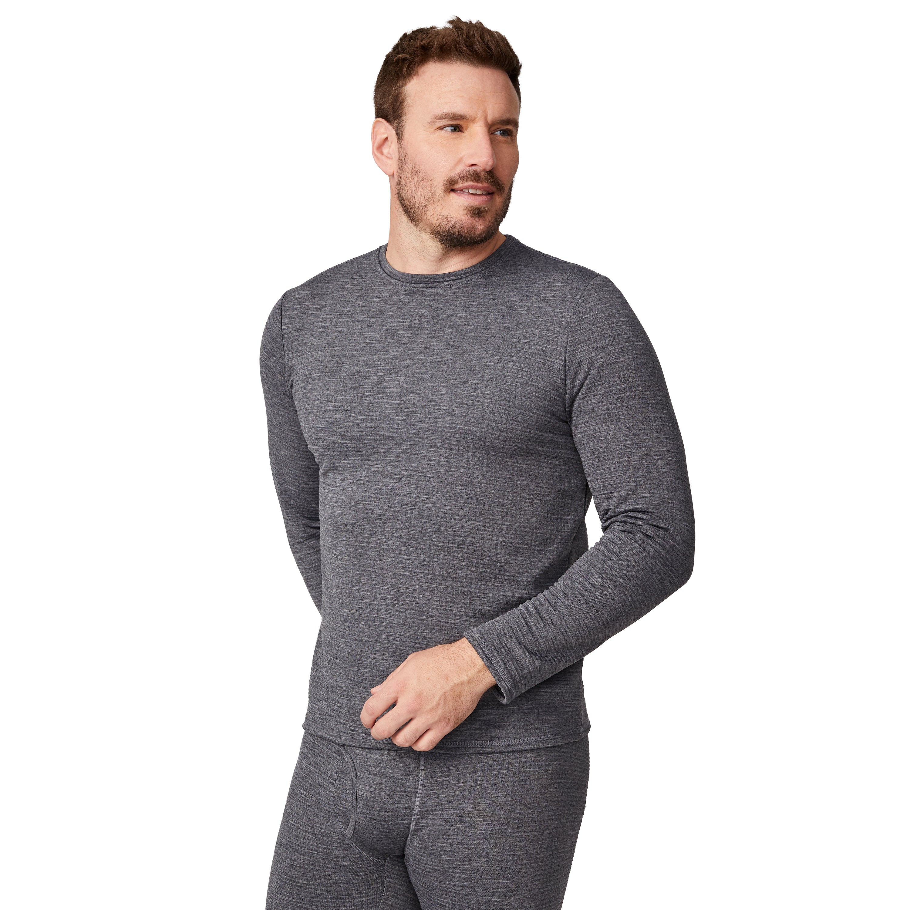 Men's Force Grid Fleece Base Layer Top - Image 5
