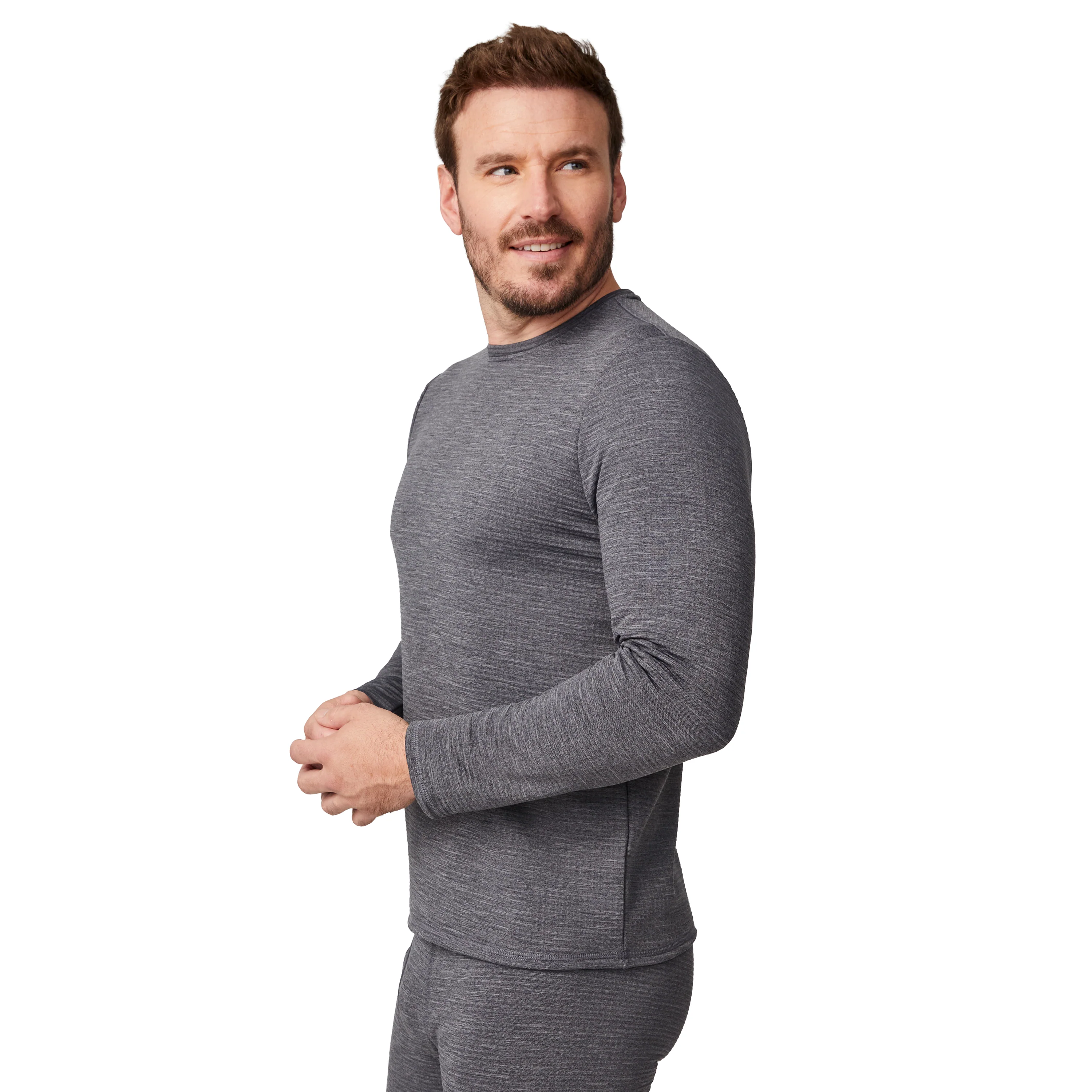 Men's Force Grid Fleece Base Layer Top - Image 6