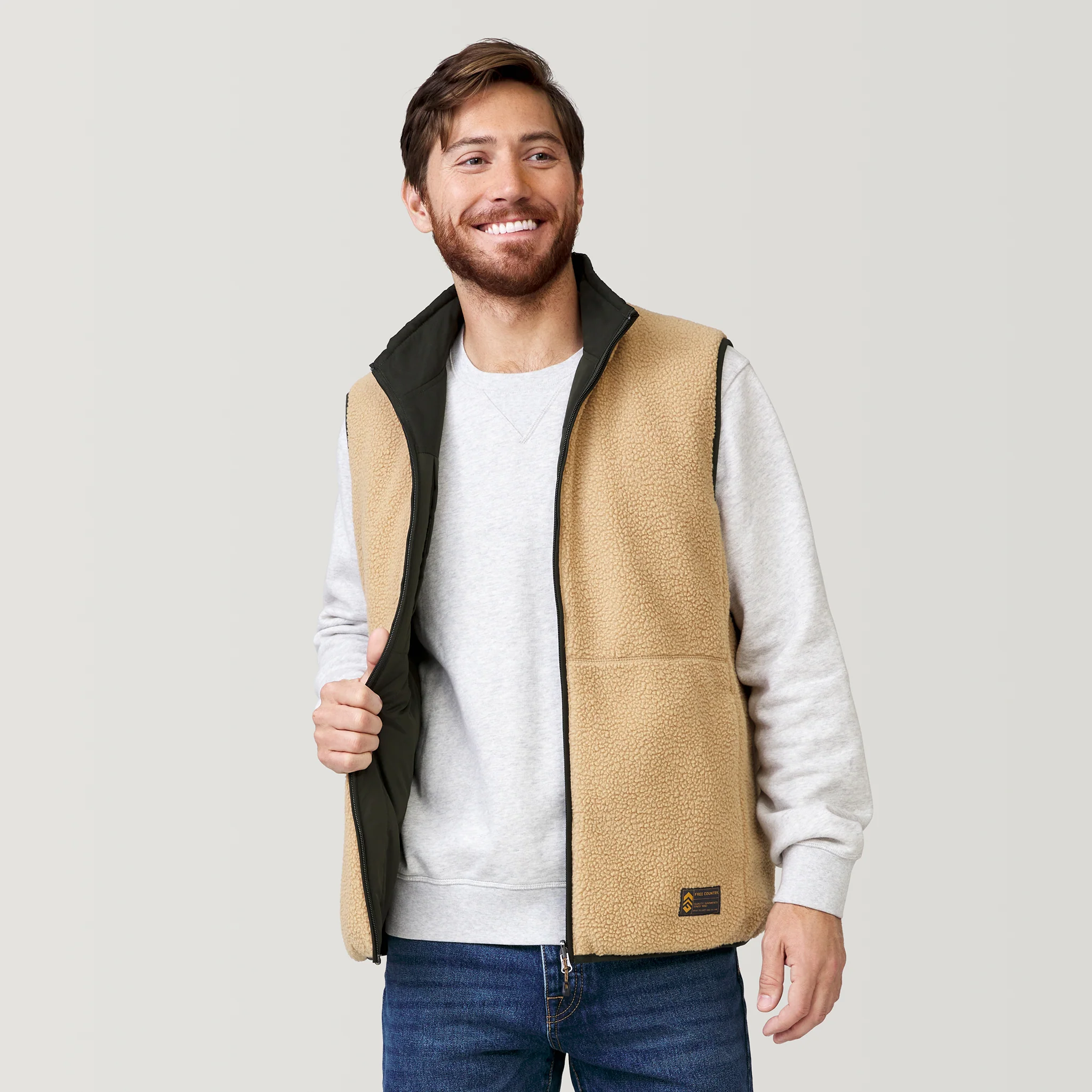 Men's FreeCycle® Alpine Reversible Vest - Image 3