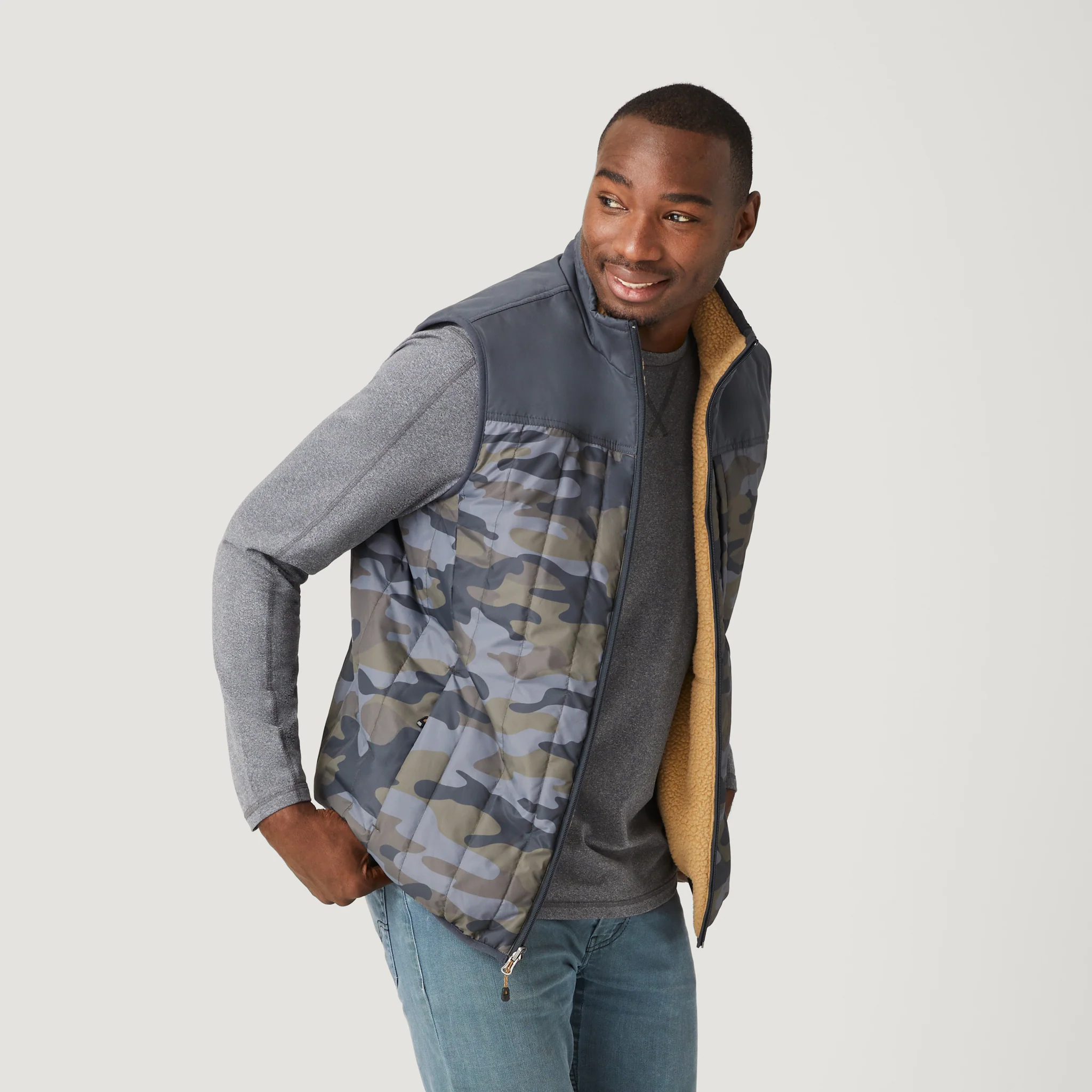 Men's FreeCycle® Alpine Reversible Vest - Image 9