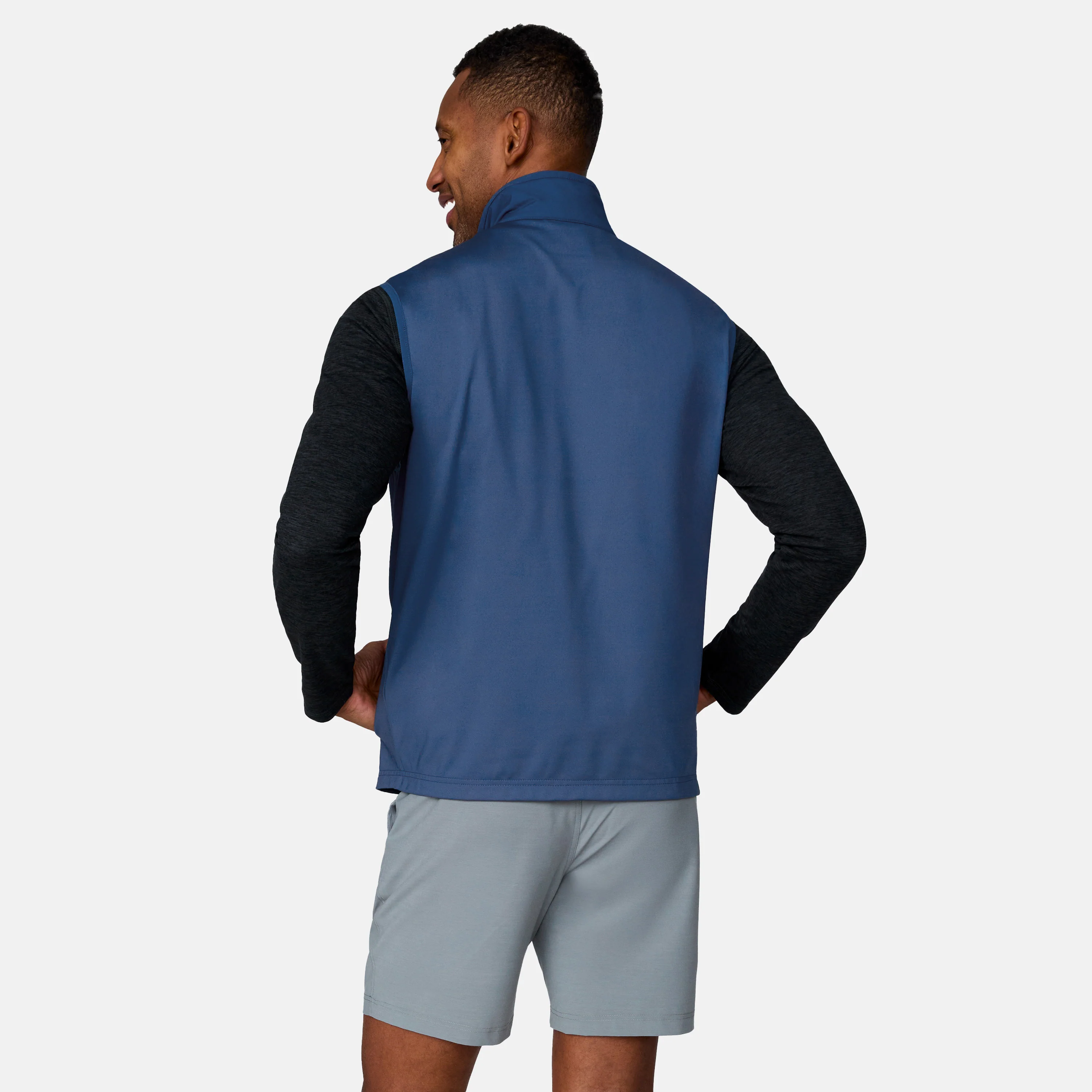 Men's High Stretch Full Zip Vest - Image 10