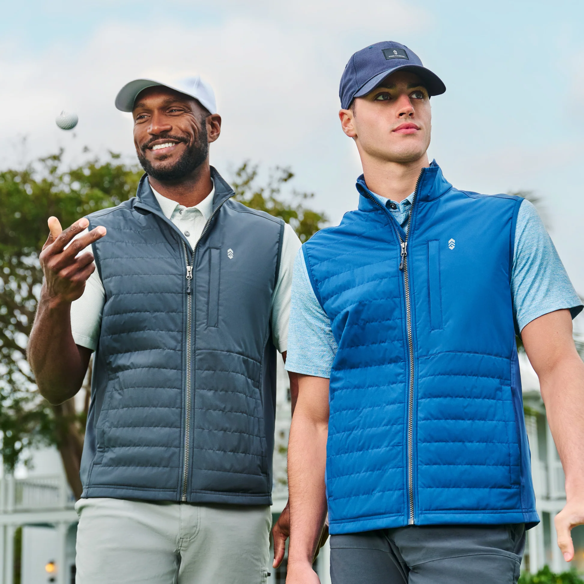 Men's High Stretch Full Zip Vest - Image 7