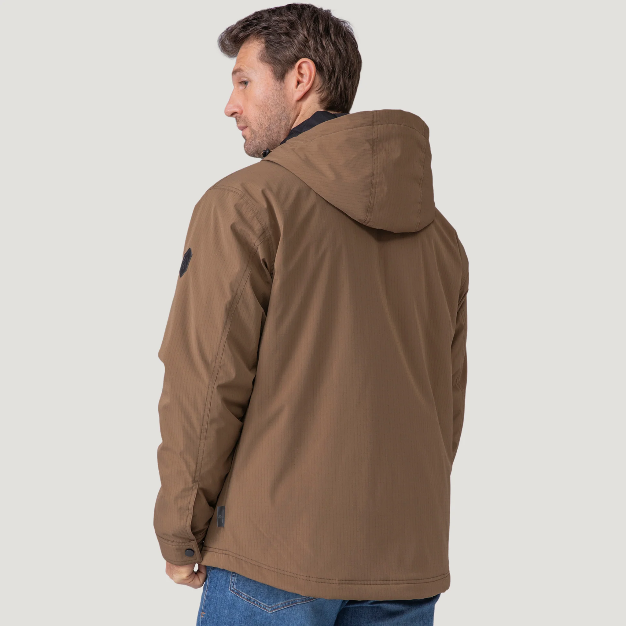 Men's Hooded Cruiser Midweight Jacket - Image 12
