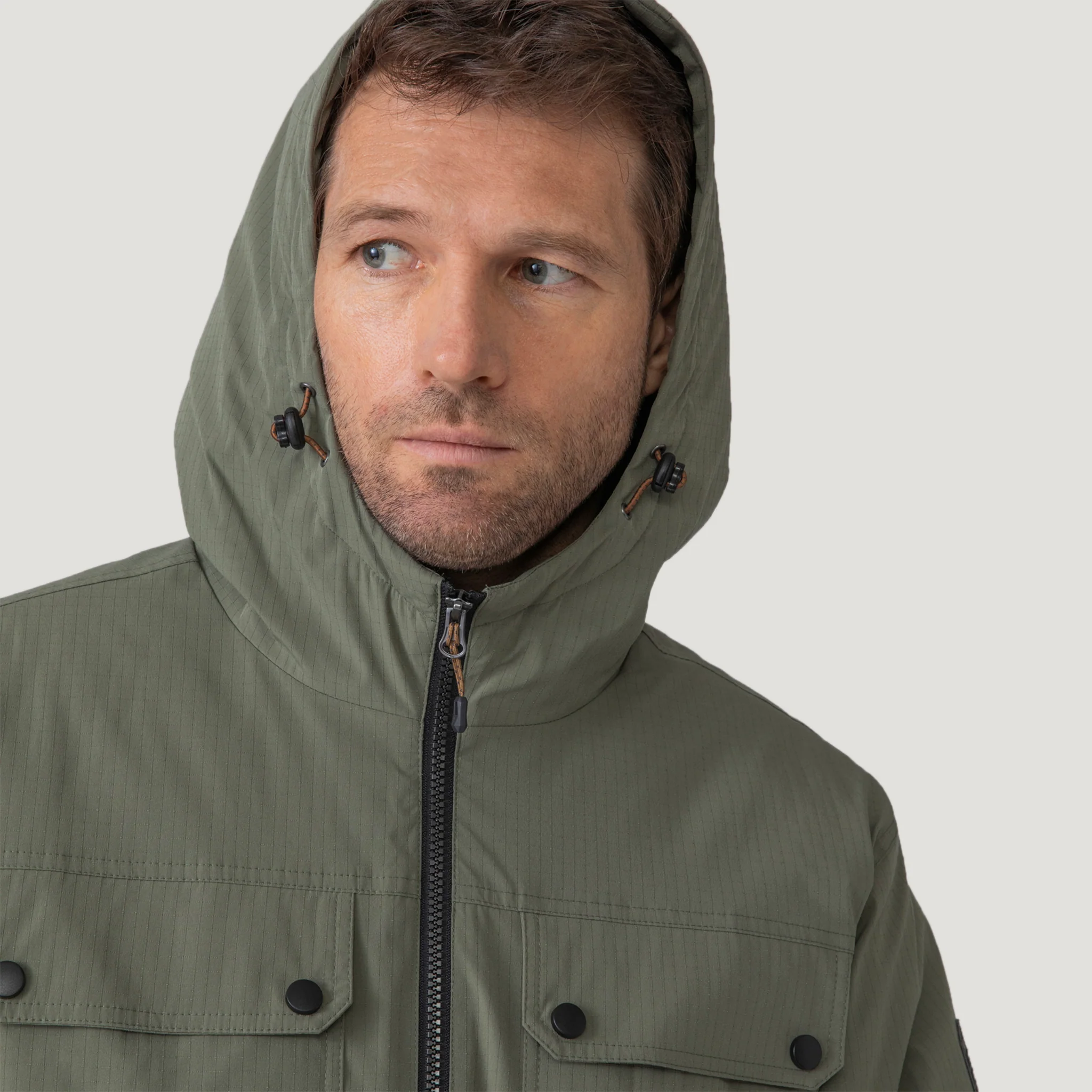 Men's Hooded Cruiser Midweight Jacket - Image 17