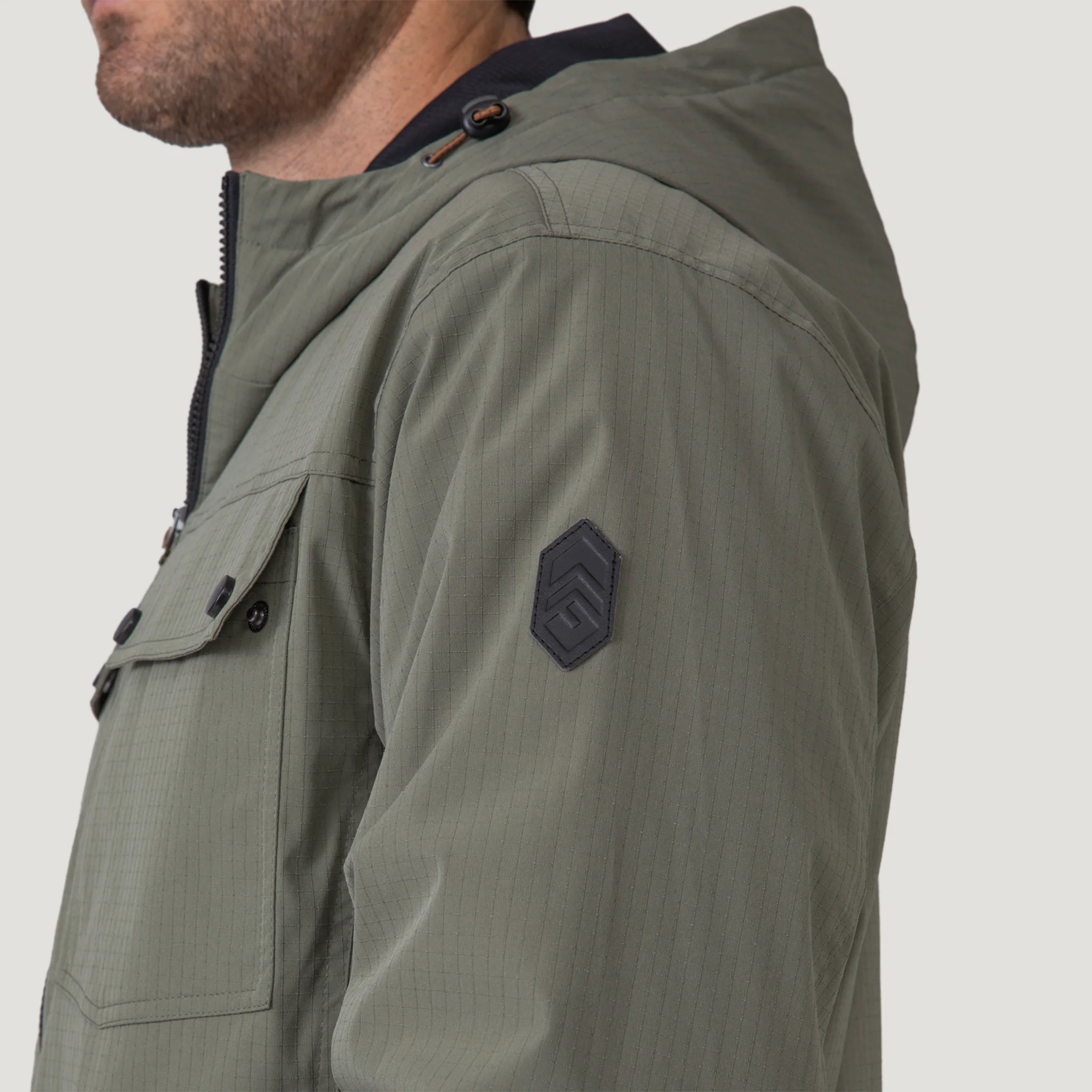 Men's Hooded Cruiser Midweight Jacket - Image 18
