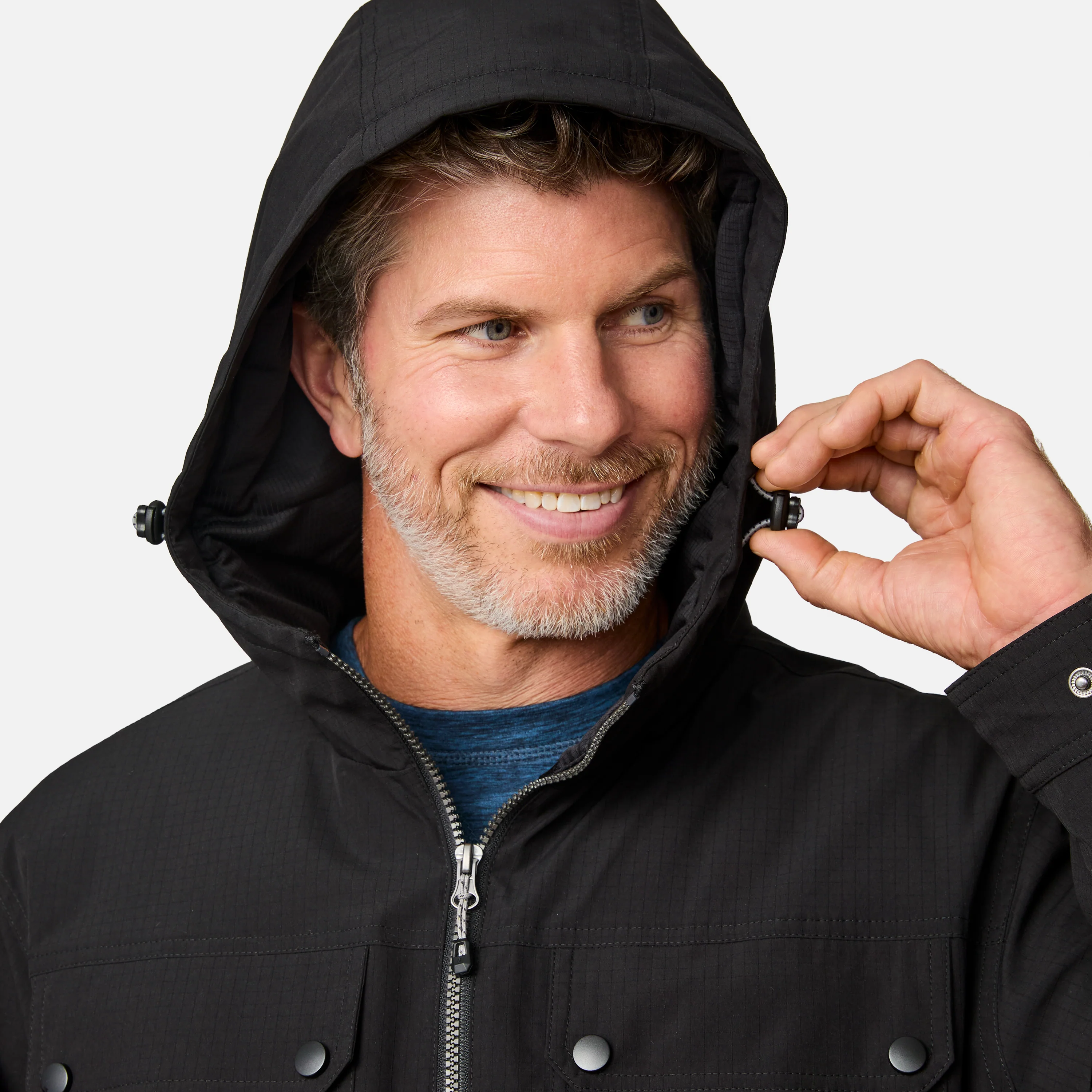 Men's Hooded Cruiser Midweight Jacket - Image 4