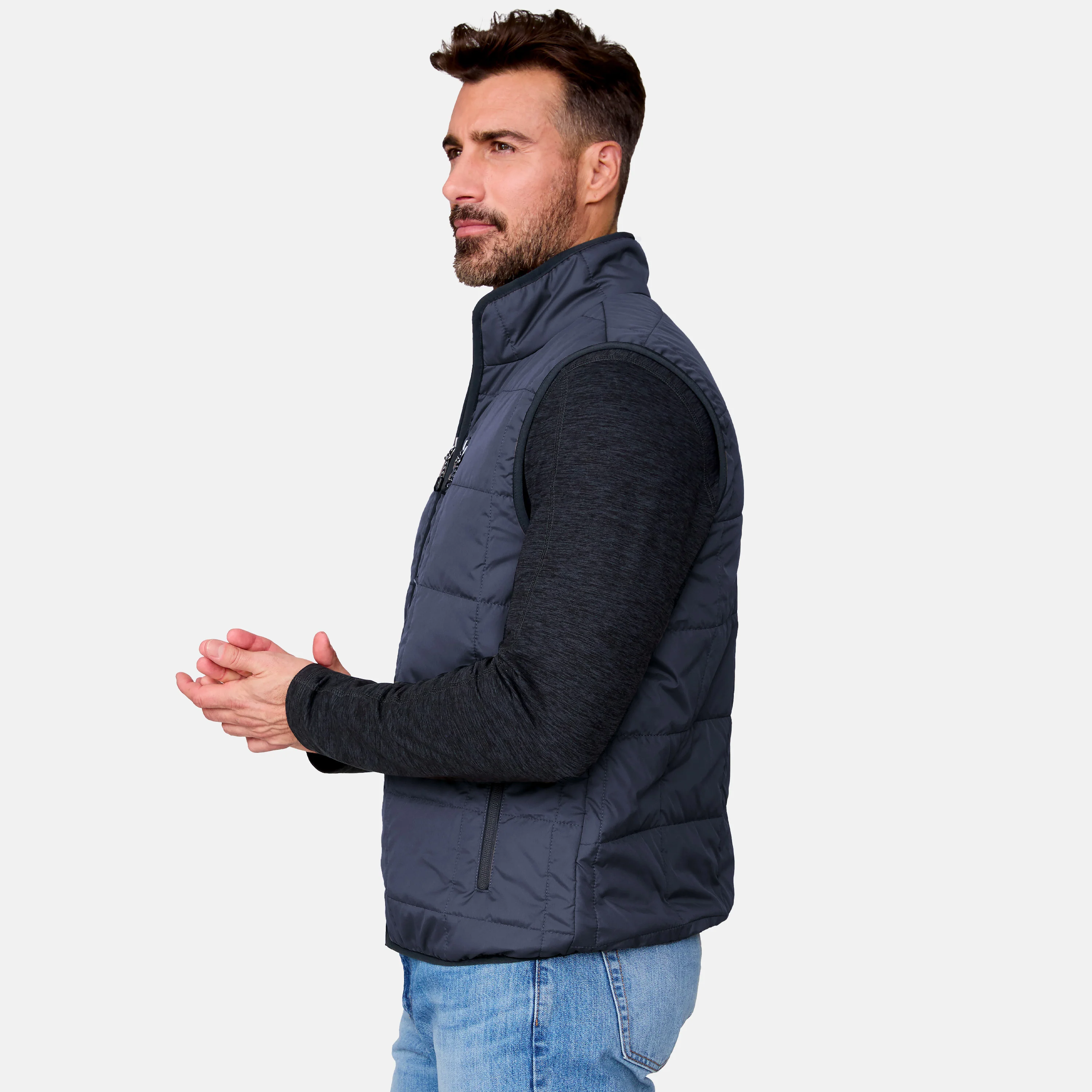Men's Maple Creek IV Box Quilted Puffer Vest - Image 7