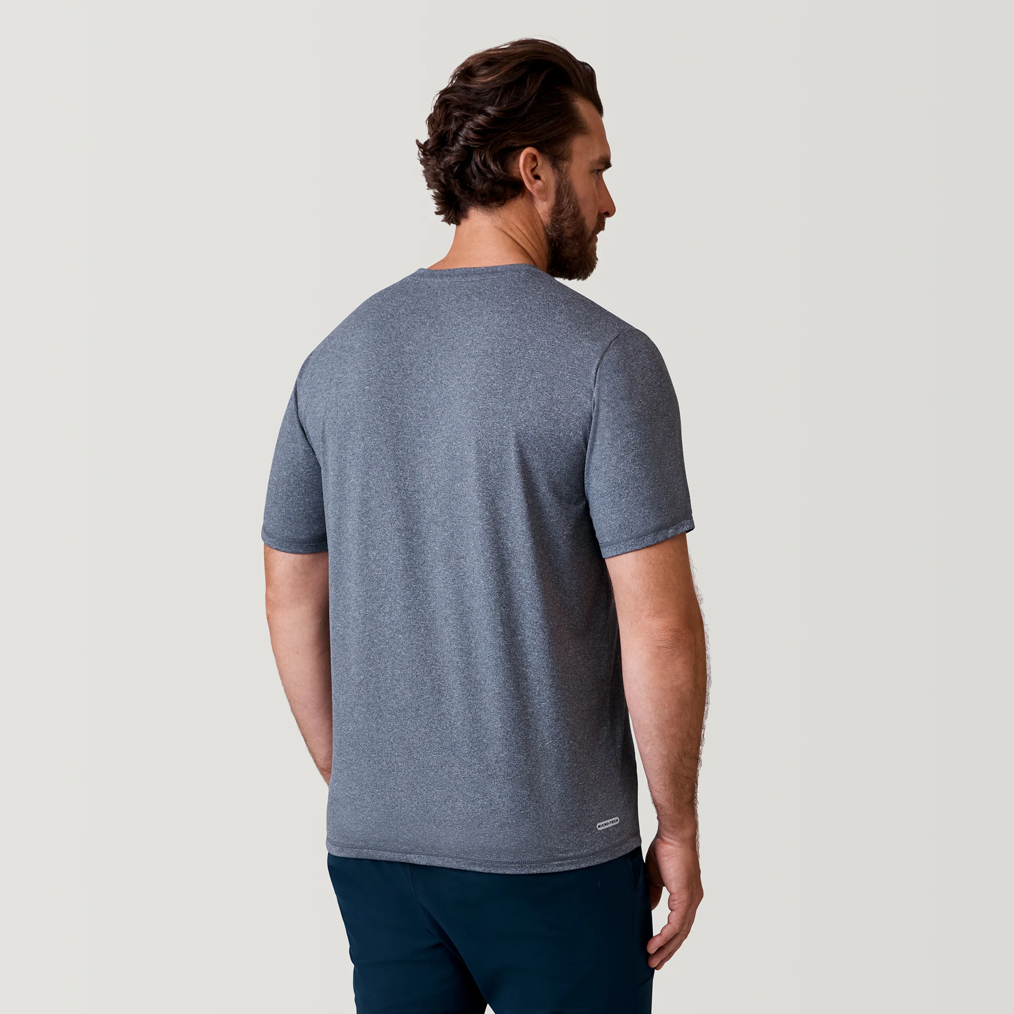 Men's Microtech® Chill Cooling Crew Tee - Image 4