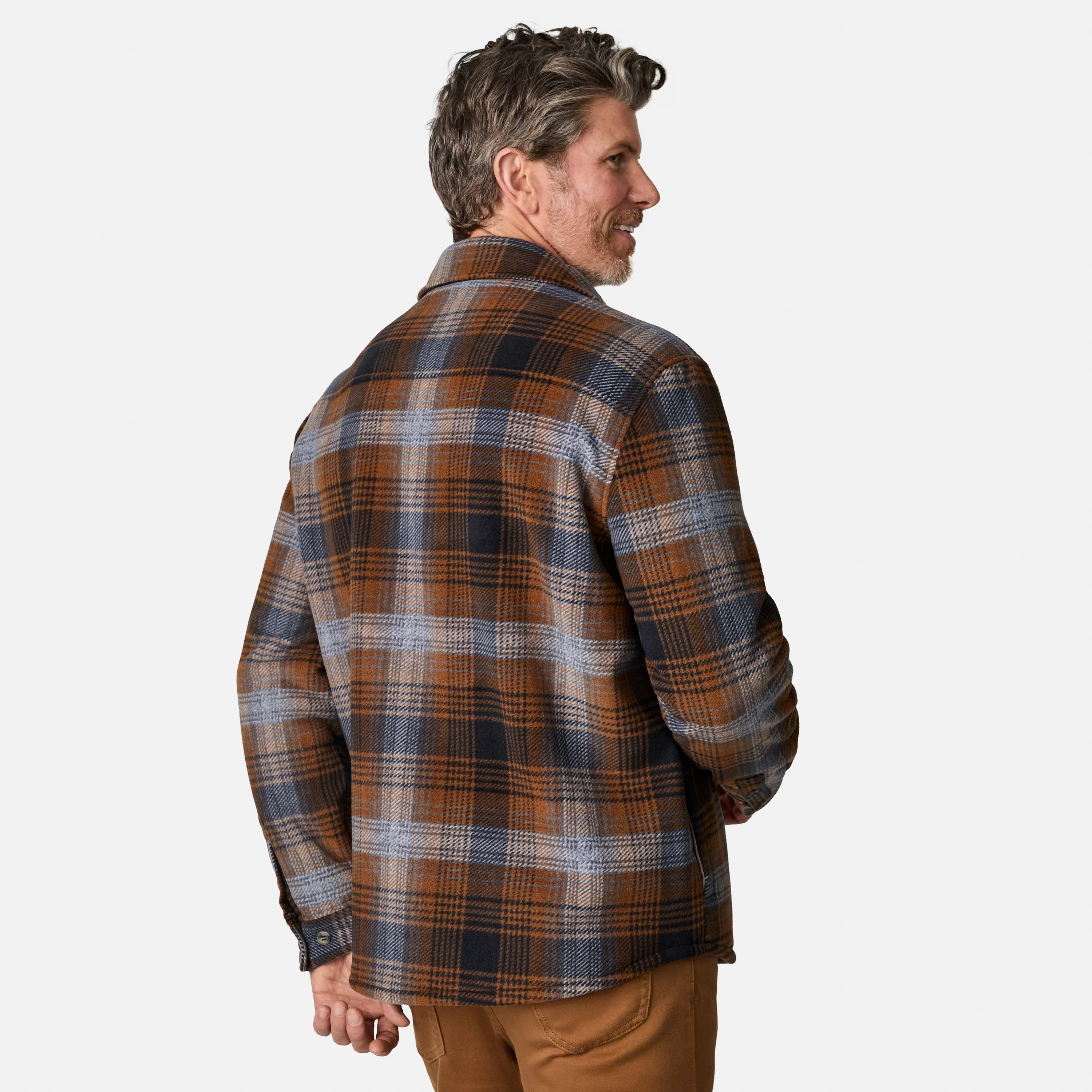Men's Chill Out Fleece Shirt Jacket - Image 8
