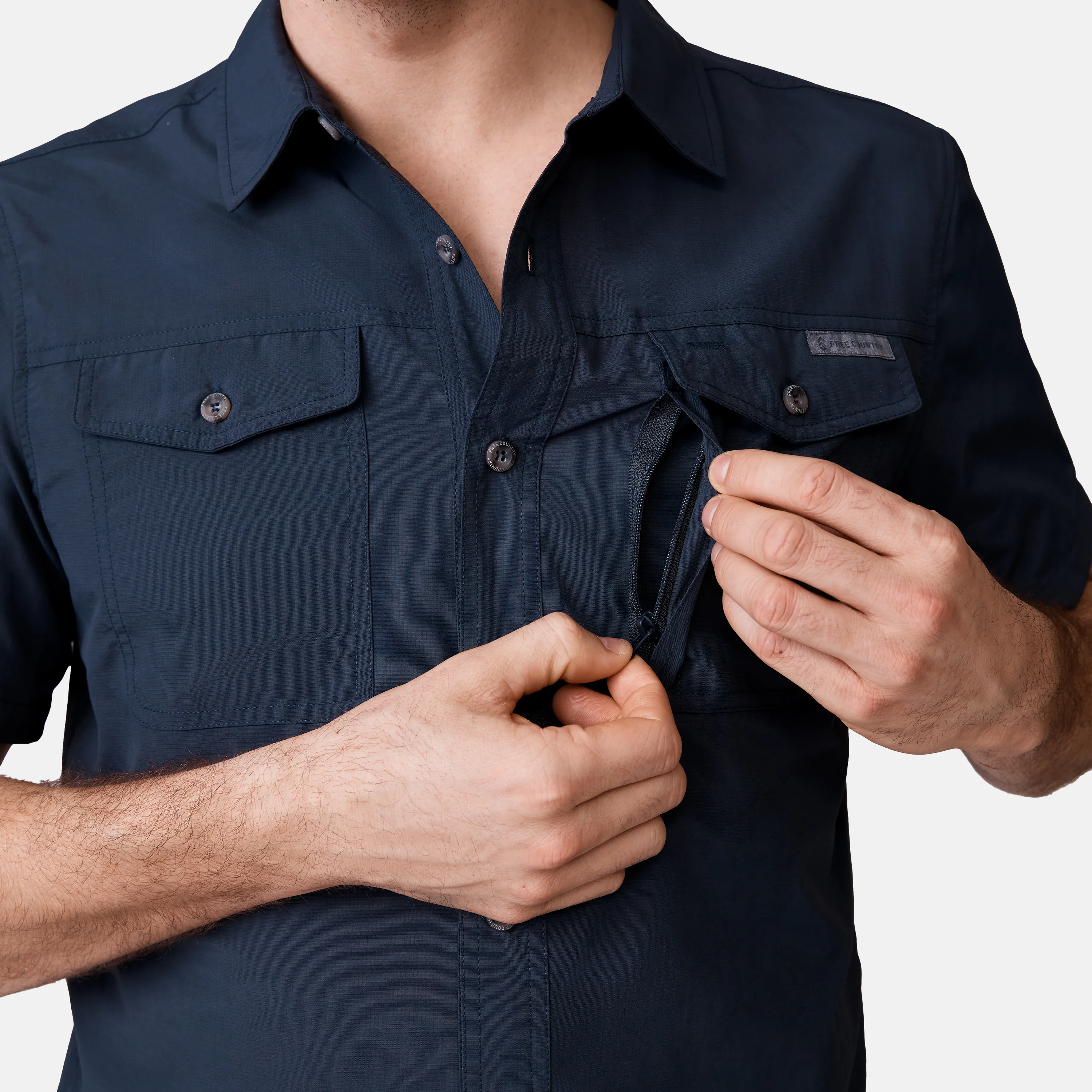 Men's Expedition Nylon Rip-Stop Short Sleeve Shirt - Image 5