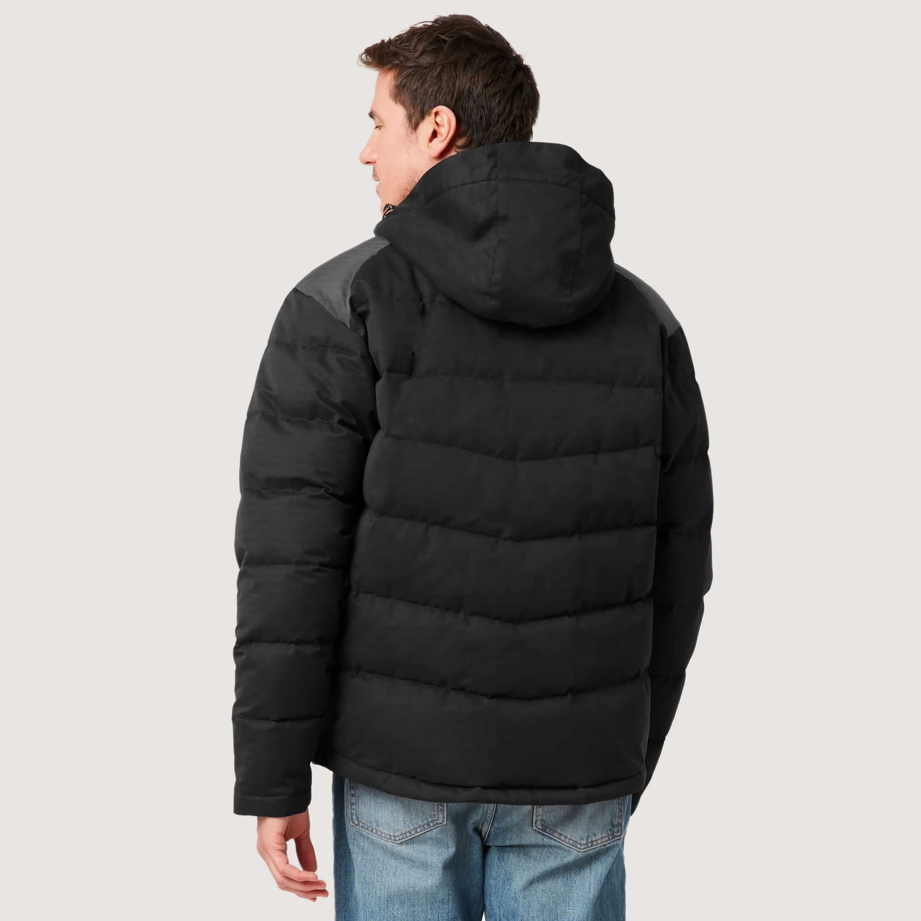 Men's Ottoman Mid Weight Parka Jacket - Image 3