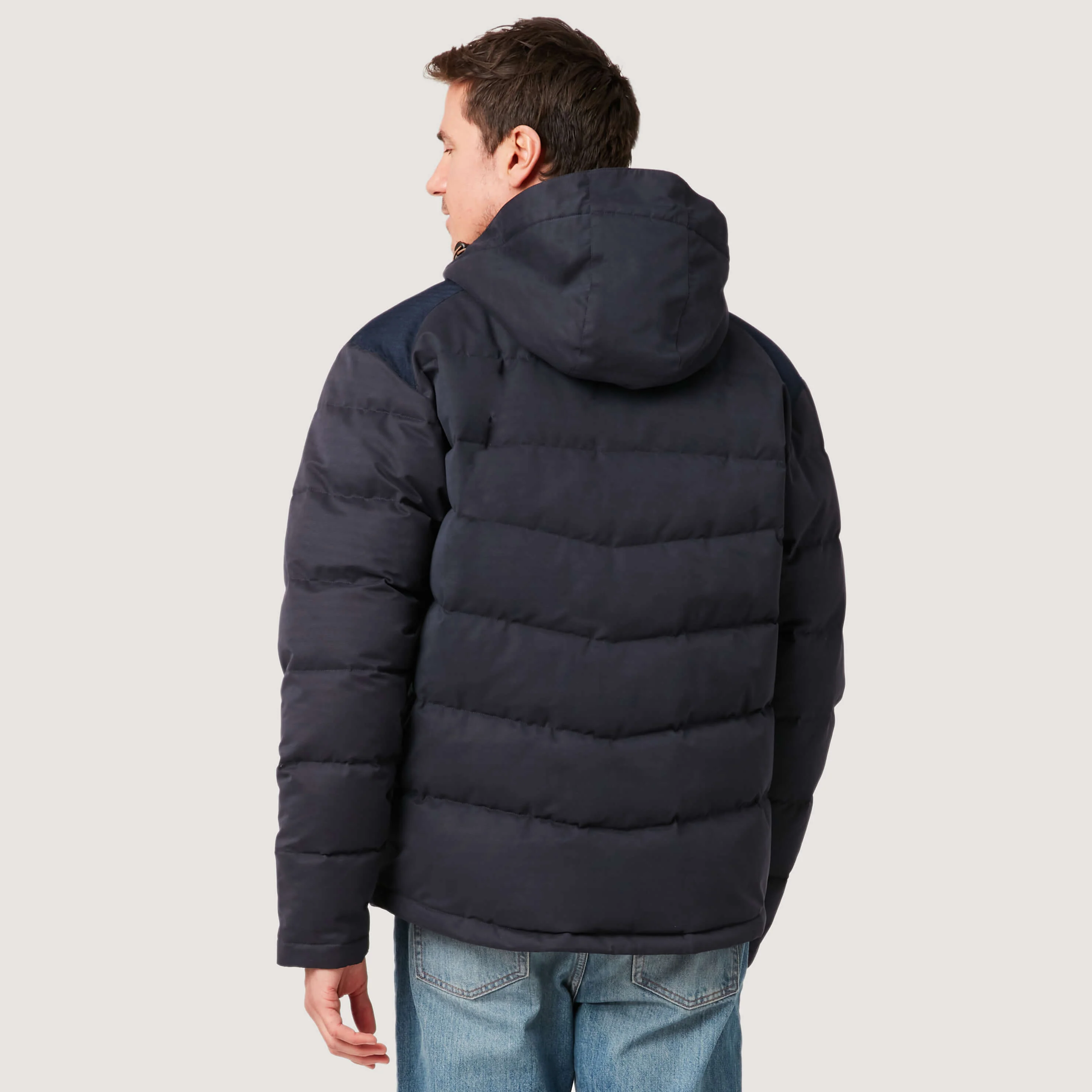Men's Ottoman Mid Weight Parka Jacket - Image 6