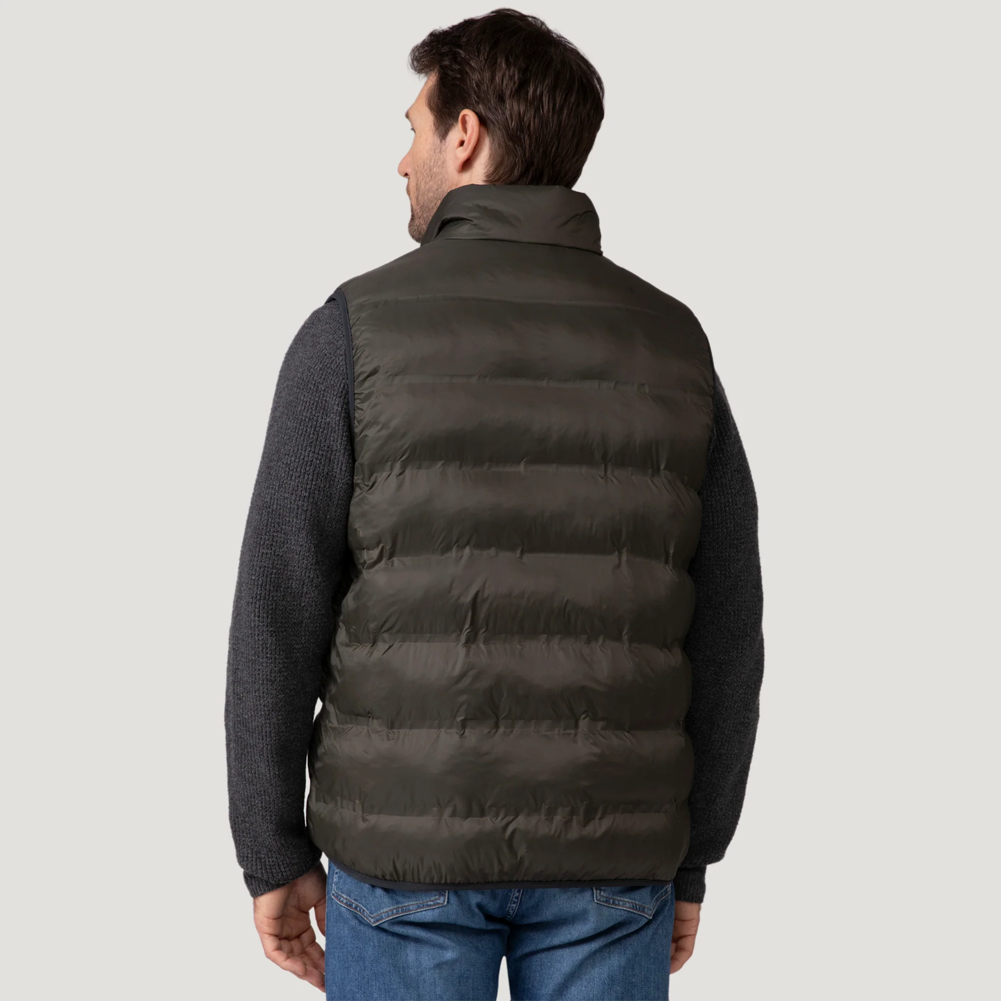 Men's Pine Creek Quilted Reversible Vest - Image 22