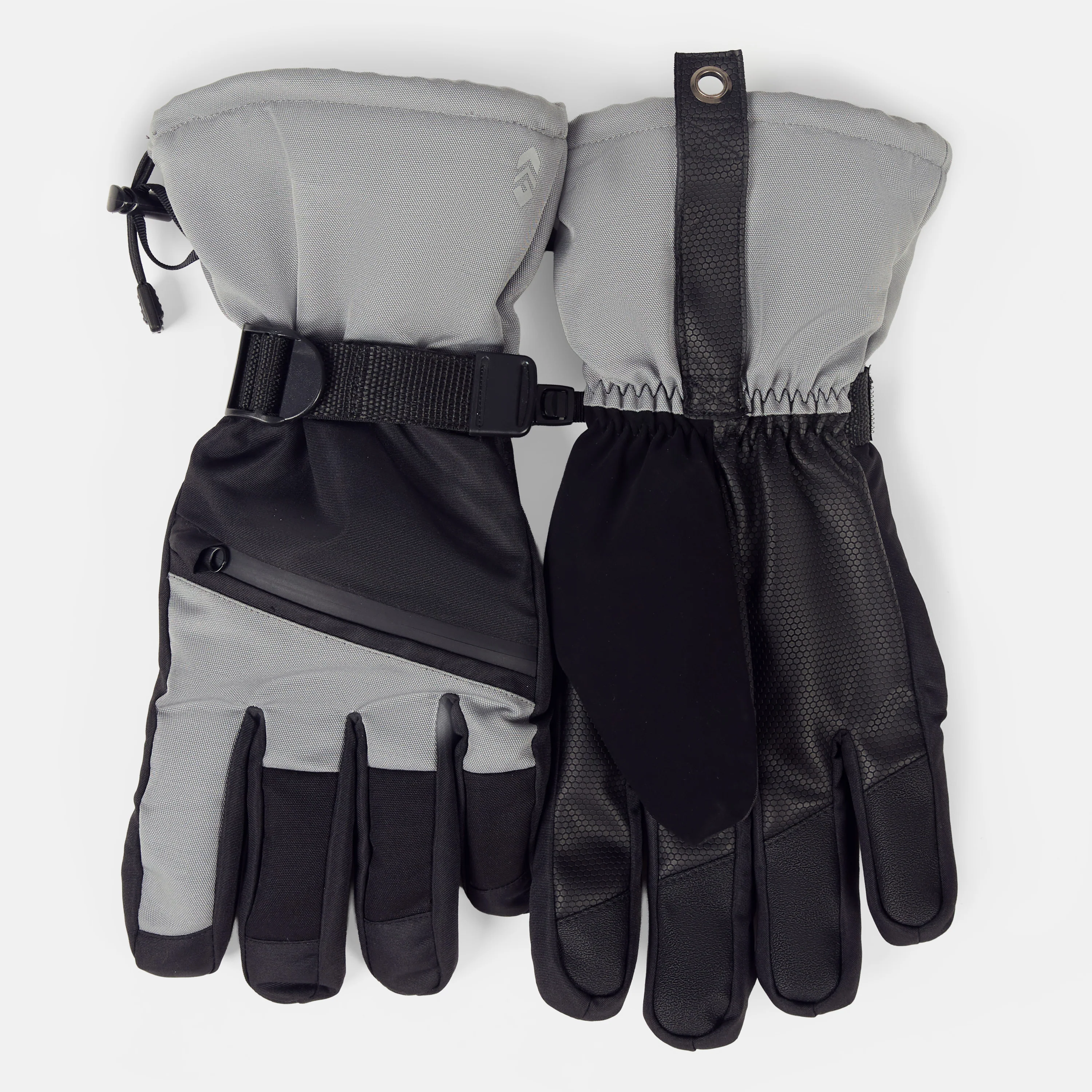 Men's Ski Glove with Strap - Image 2