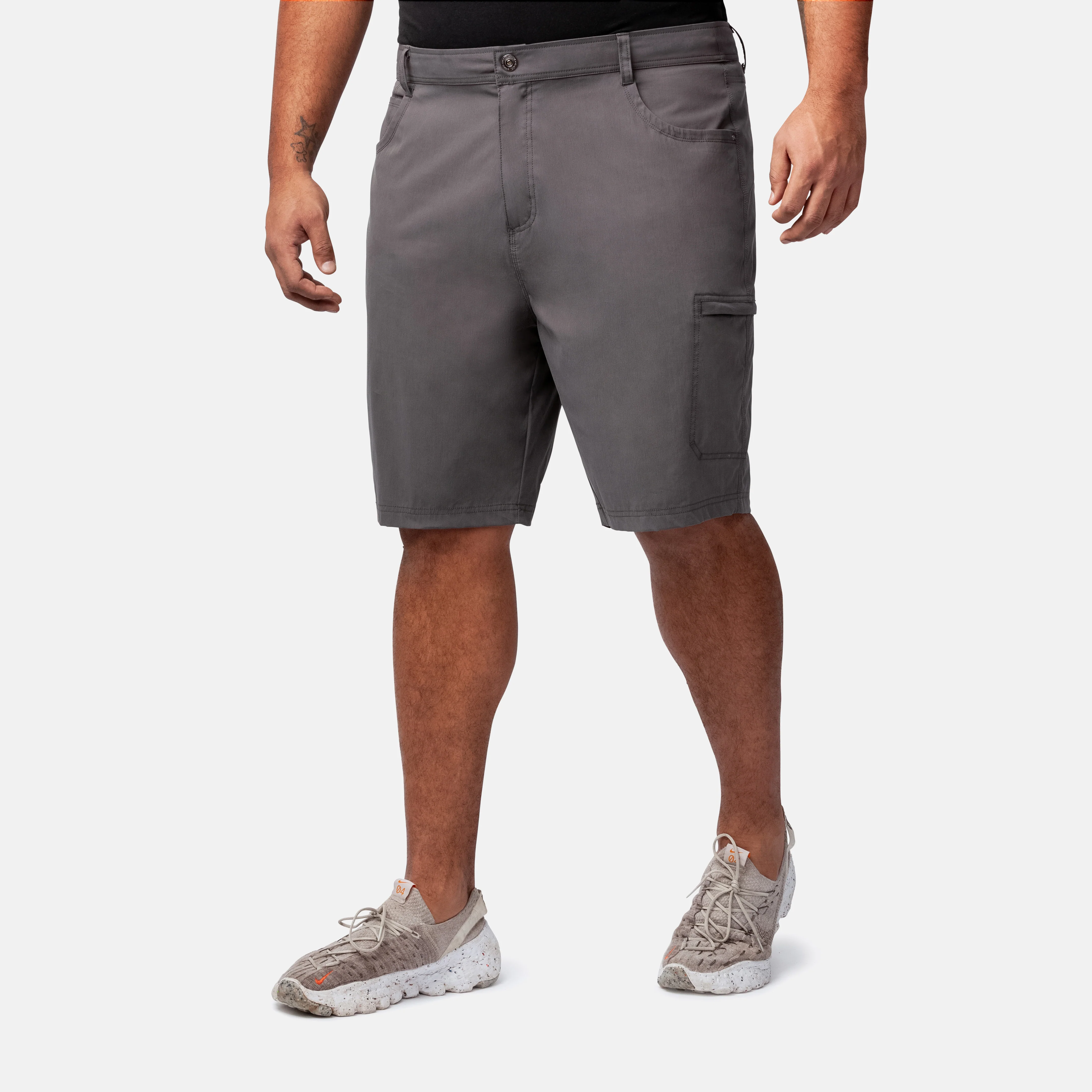 Men's Stretch Active Poplin Trek Cargo Short - Image 4