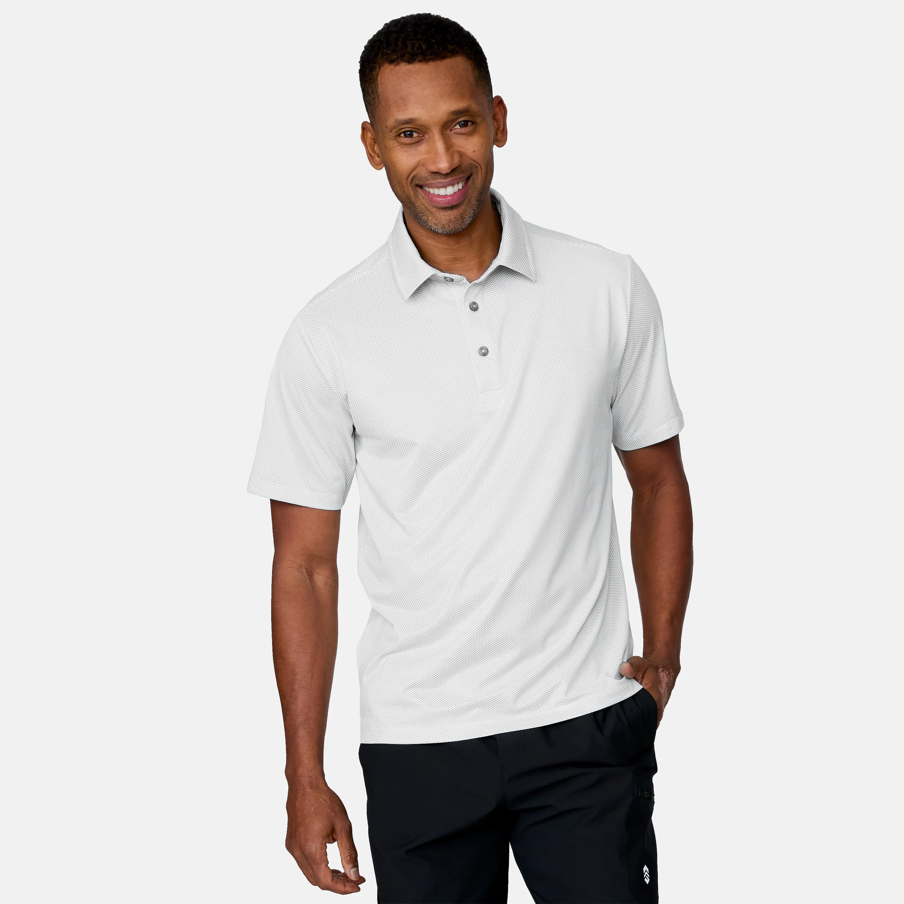Men's Tech Pique Polo Shirt - Image 2