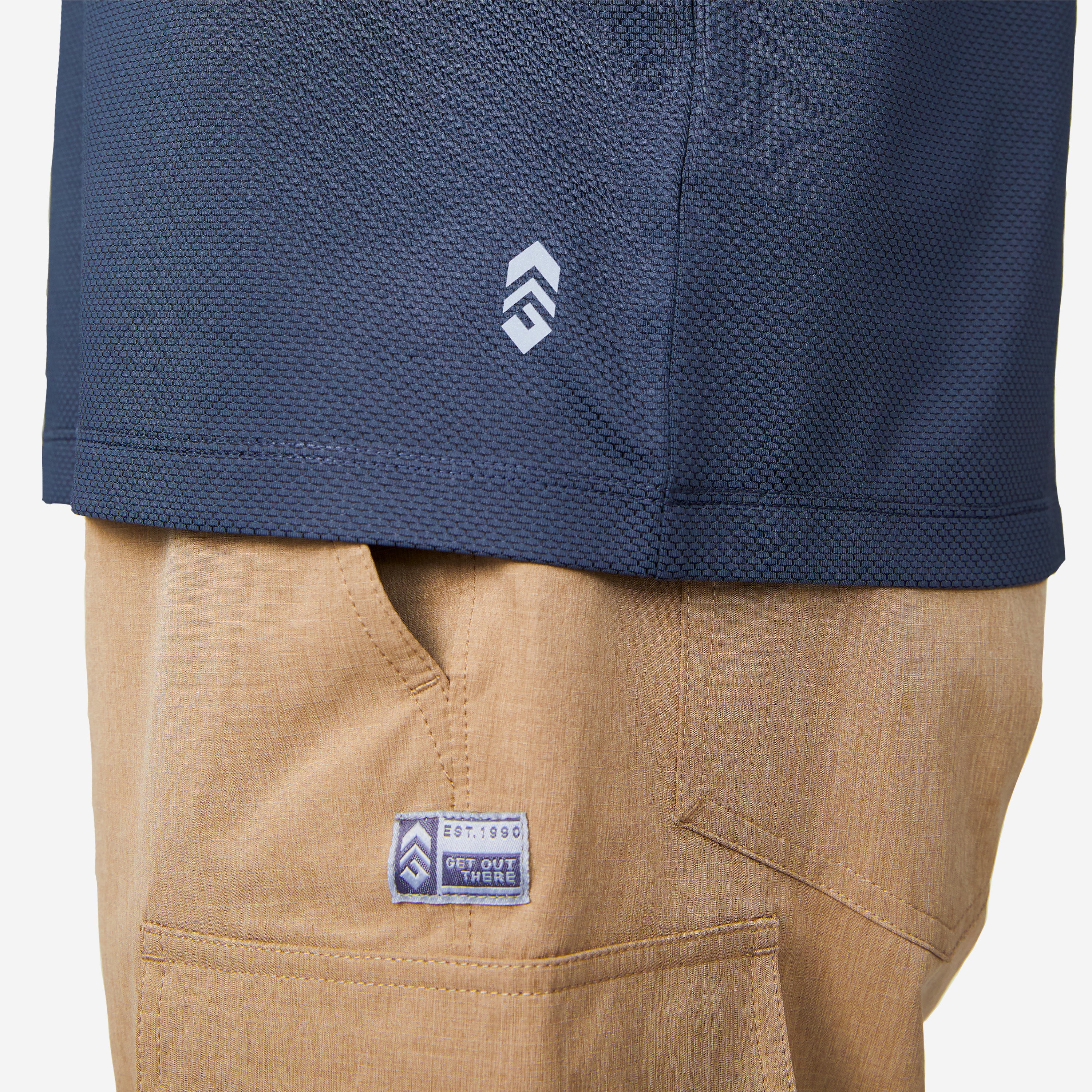Men's Tech Pique Polo Shirt - Image 7