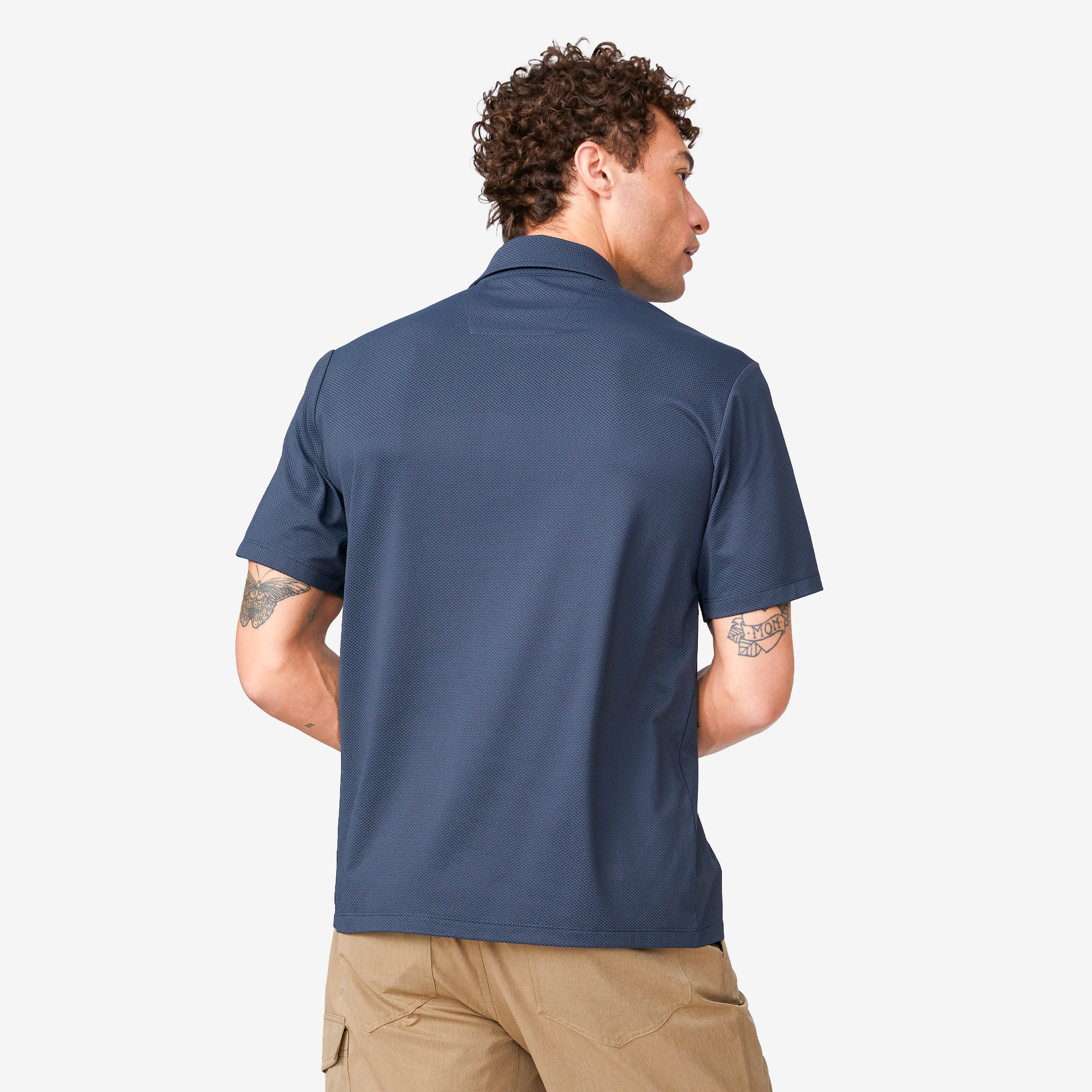Men's Tech Pique Polo Shirt - Image 8