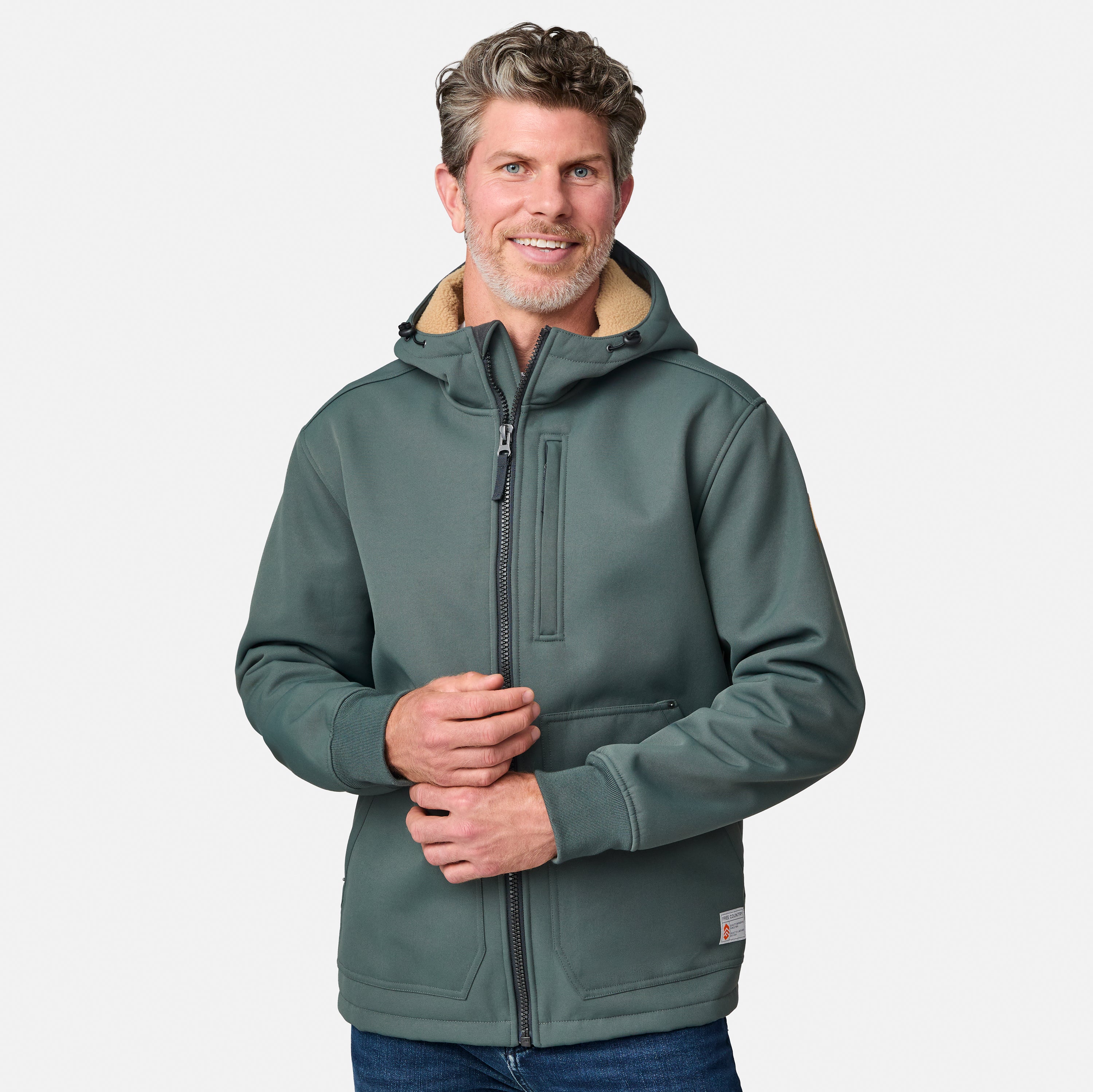 Men's Wind River Burly Canvas Softshell Jacket - Image 14