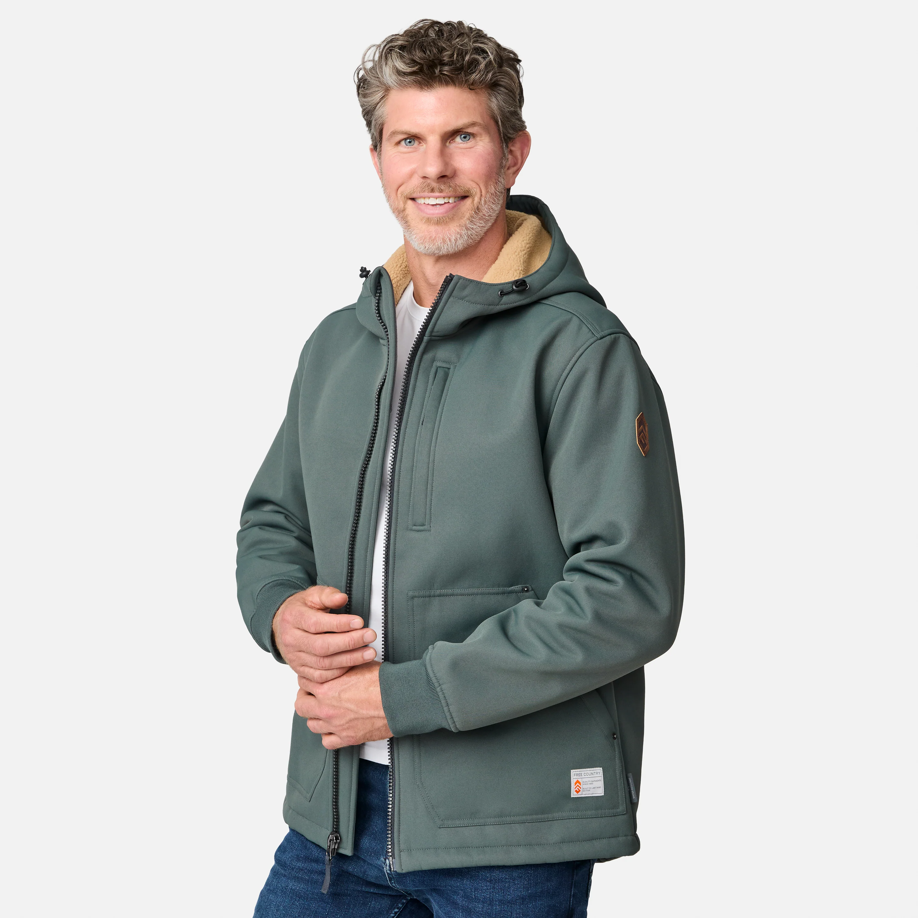 Men's Wind River Burly Canvas Softshell Jacket - Image 15