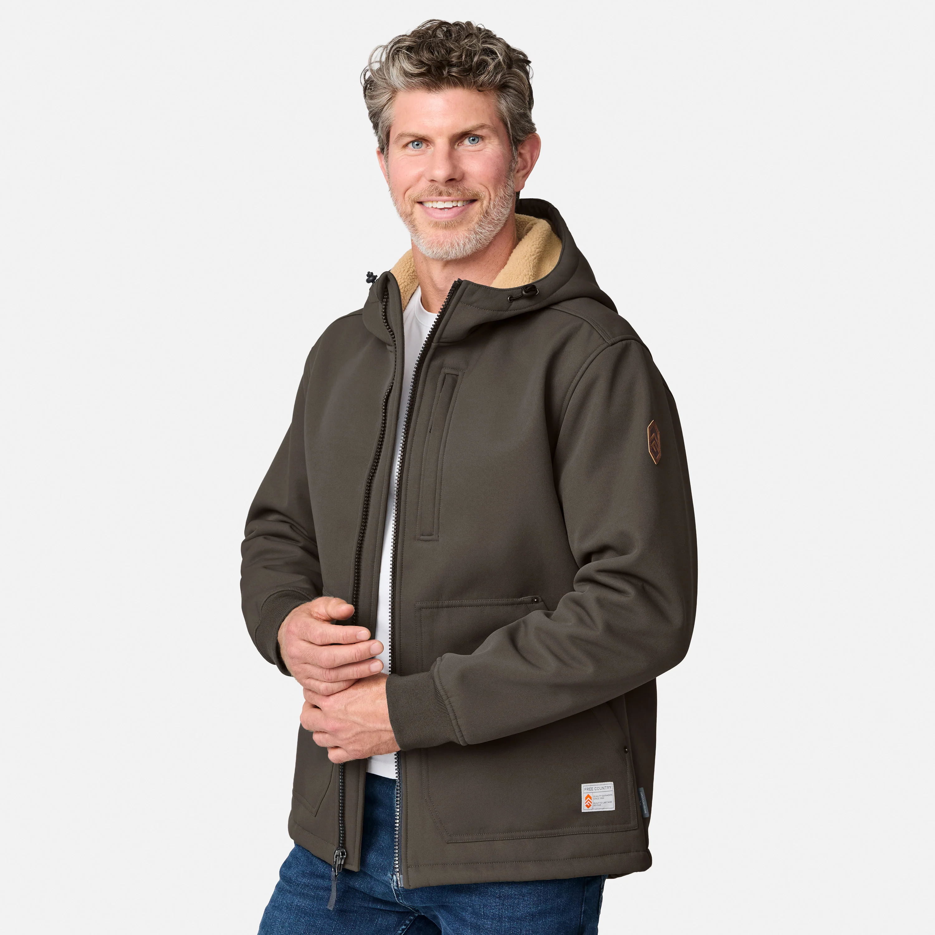 Men's Wind River Burly Canvas Softshell Jacket - Image 3
