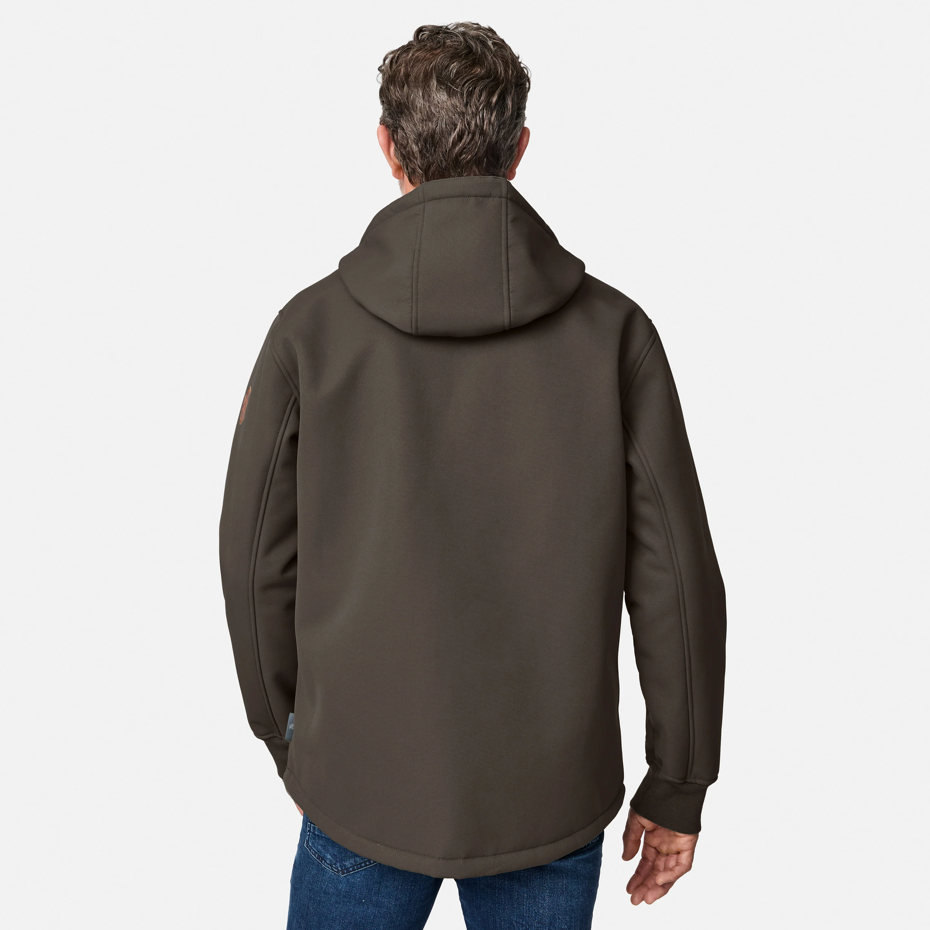 Men's Wind River Burly Canvas Softshell Jacket - Image 4