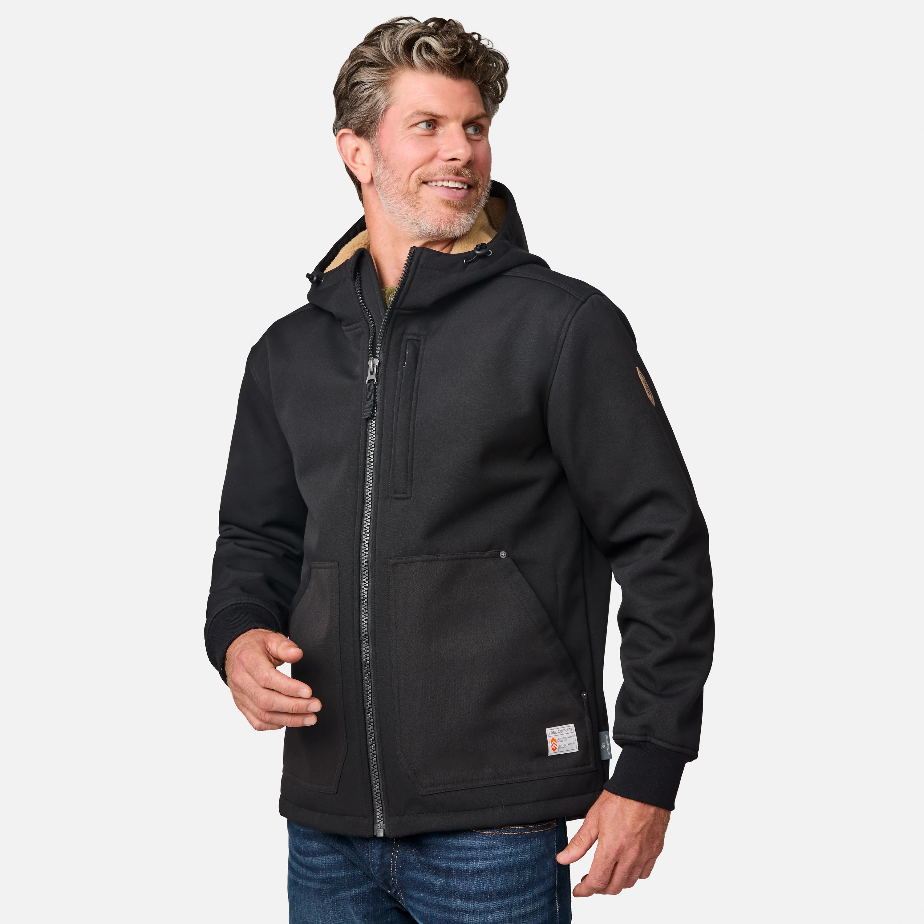 Men's Wind River Burly Canvas Softshell Jacket - Image 5