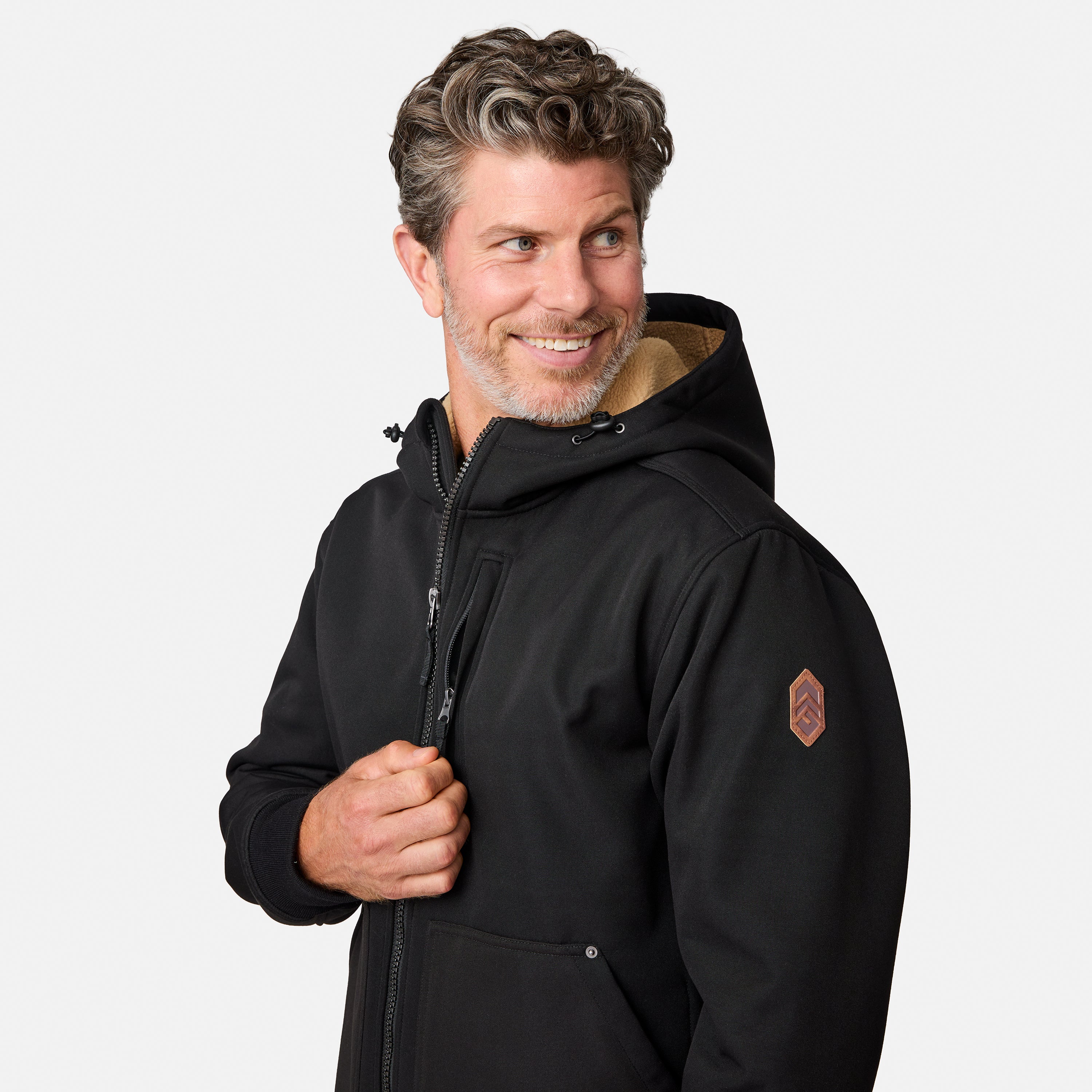 Men's Wind River Burly Canvas Softshell Jacket - Image 7