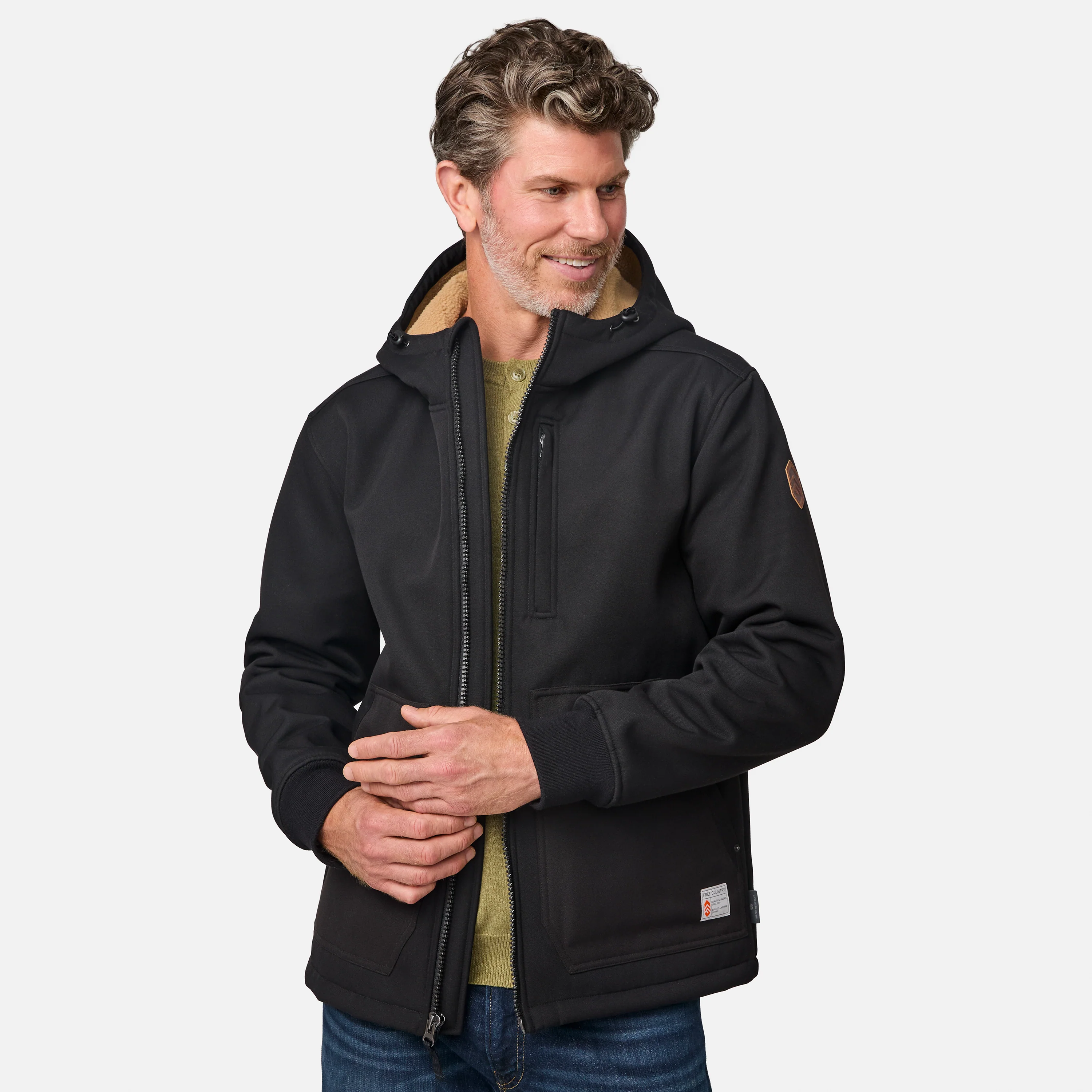 Men's Wind River Burly Canvas Softshell Jacket - Image 8