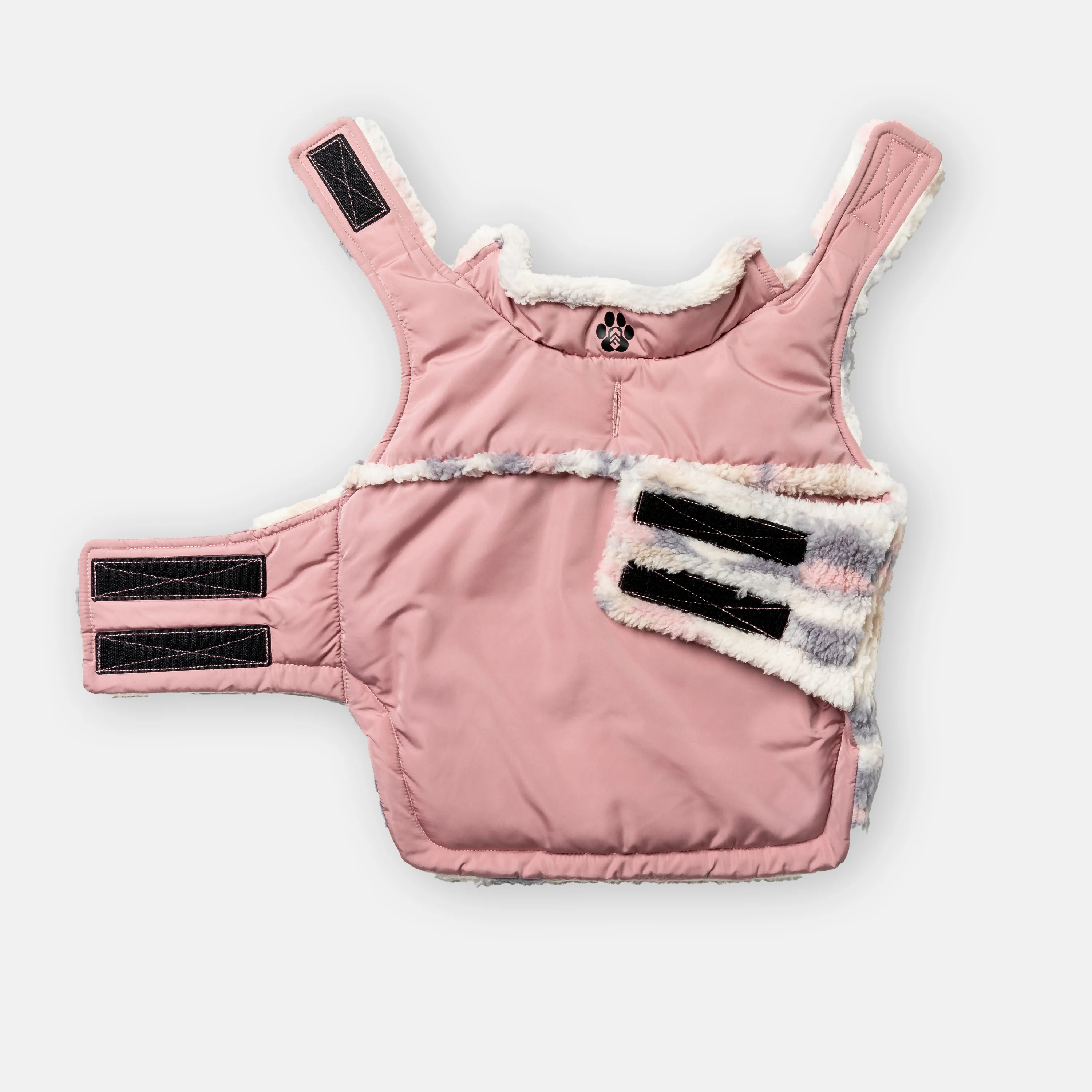 Reversible Sherpa Dog Jacket - Image 7