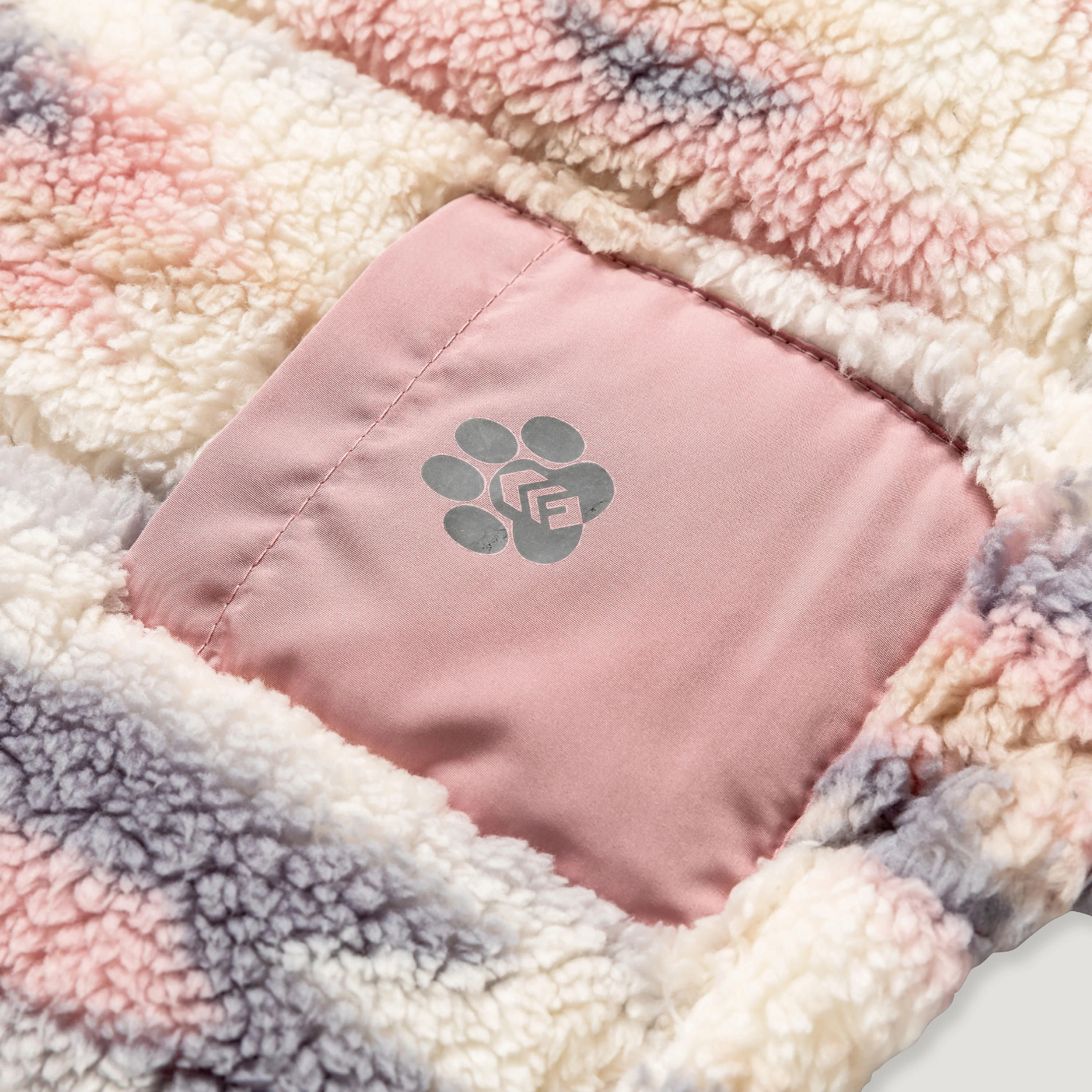 Reversible Sherpa Dog Jacket - Image 8