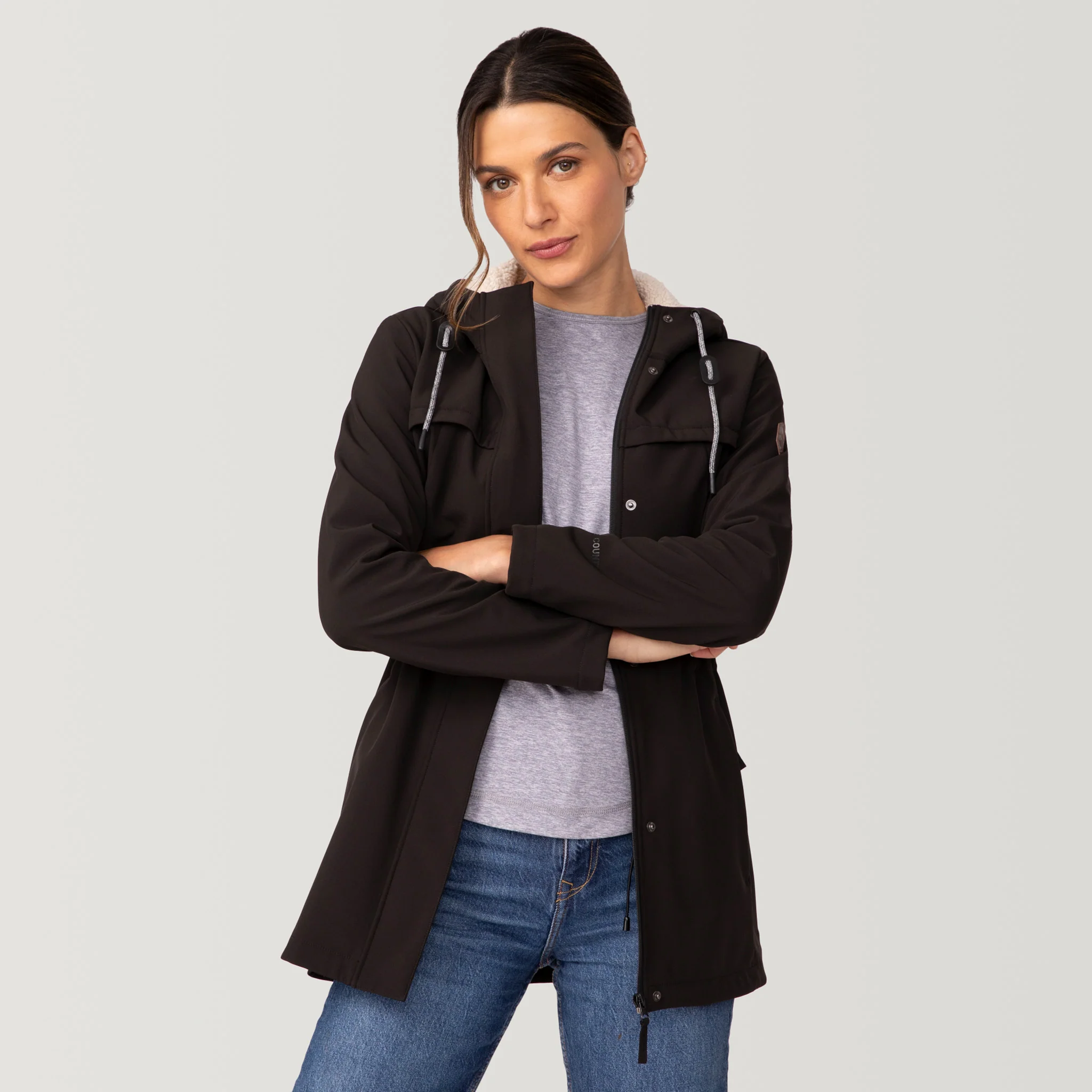 Women's FreeCycle® Long Super Softshell® Jacket - Image 10