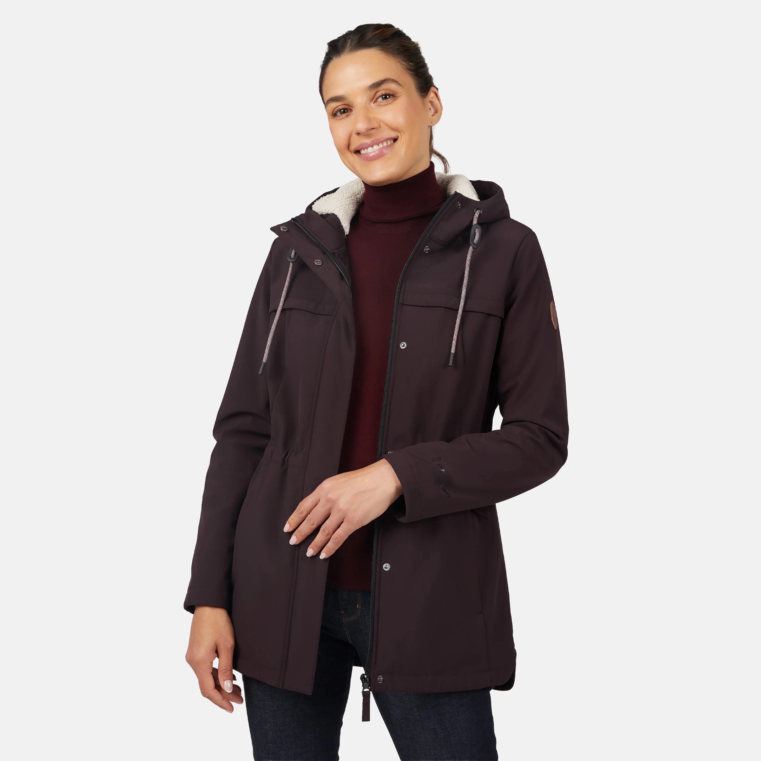 Women's FreeCycle® Long Super Softshell® Jacket - Image 3