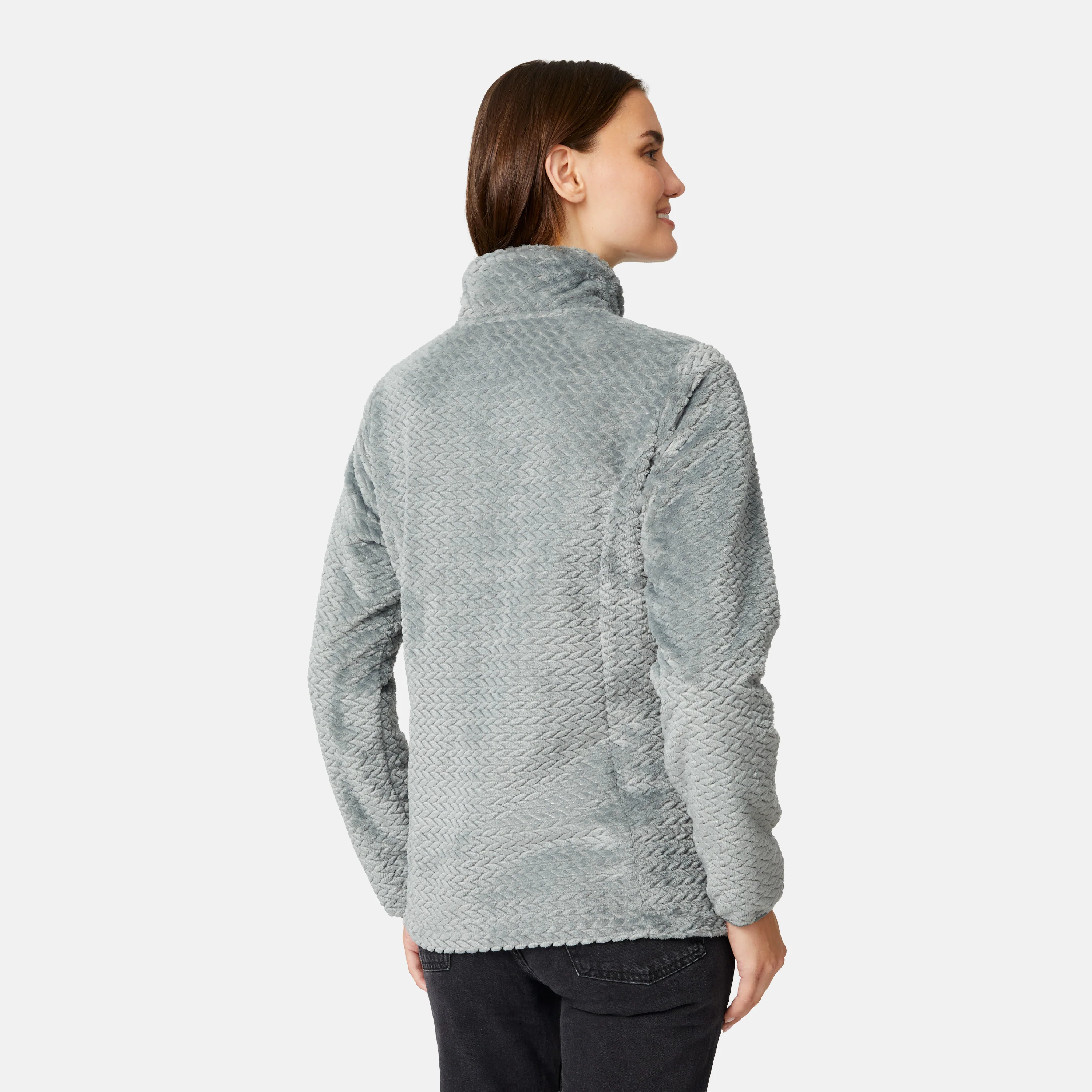 Women's Cable Braided Butter Pile® Jacket - Image 11