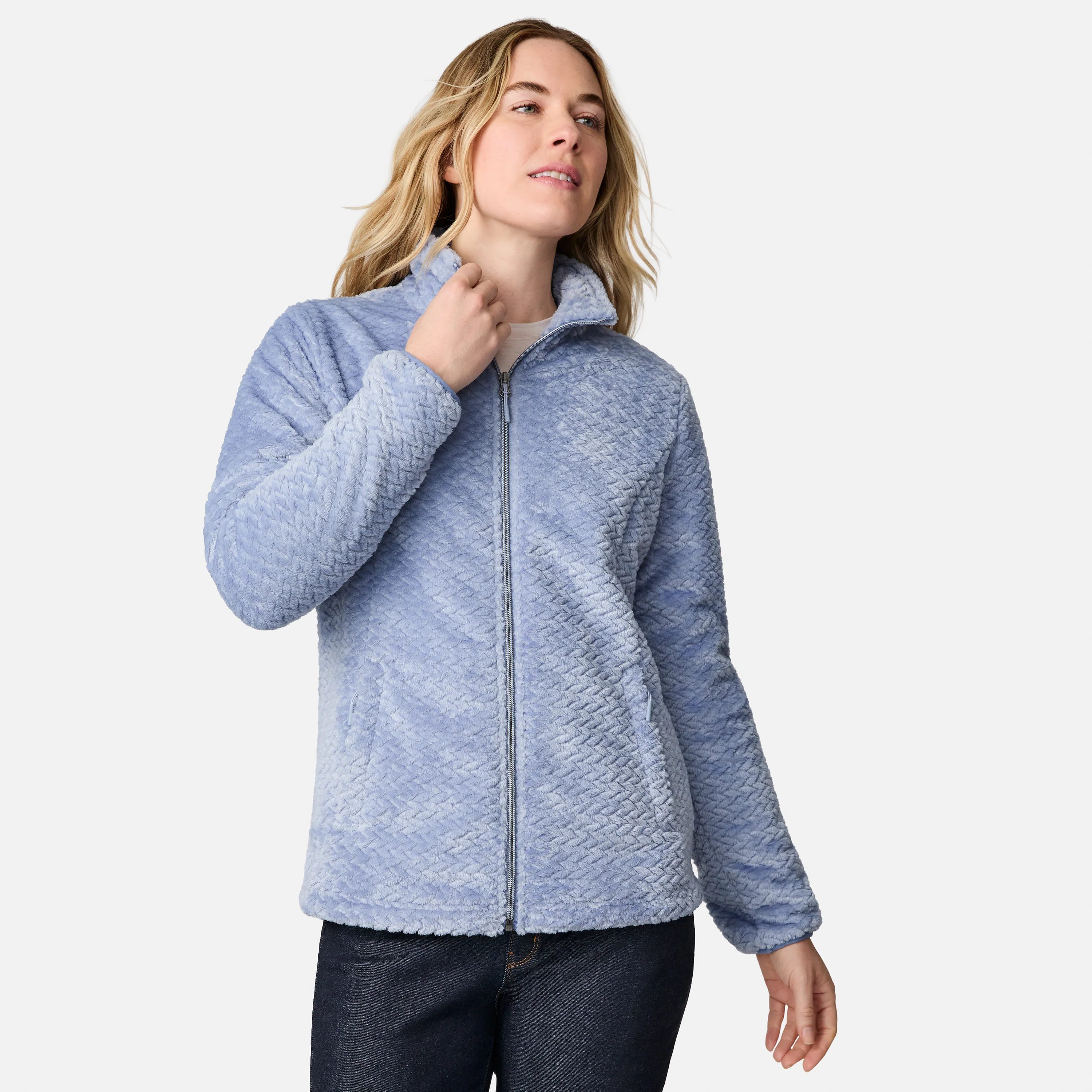 Women's Cable Braided Butter Pile® Jacket - Image 4