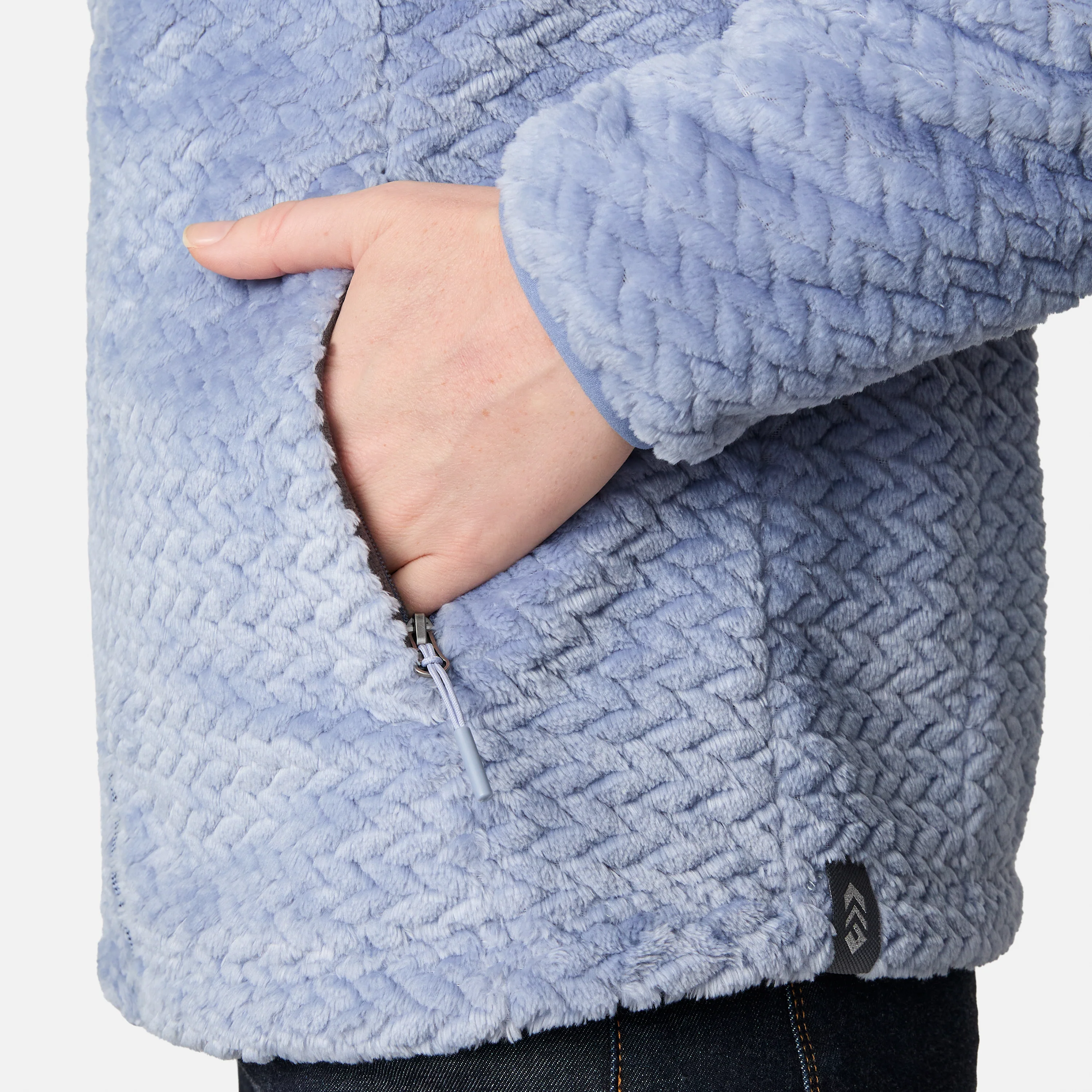 Women's Cable Braided Butter Pile® Jacket - Image 7