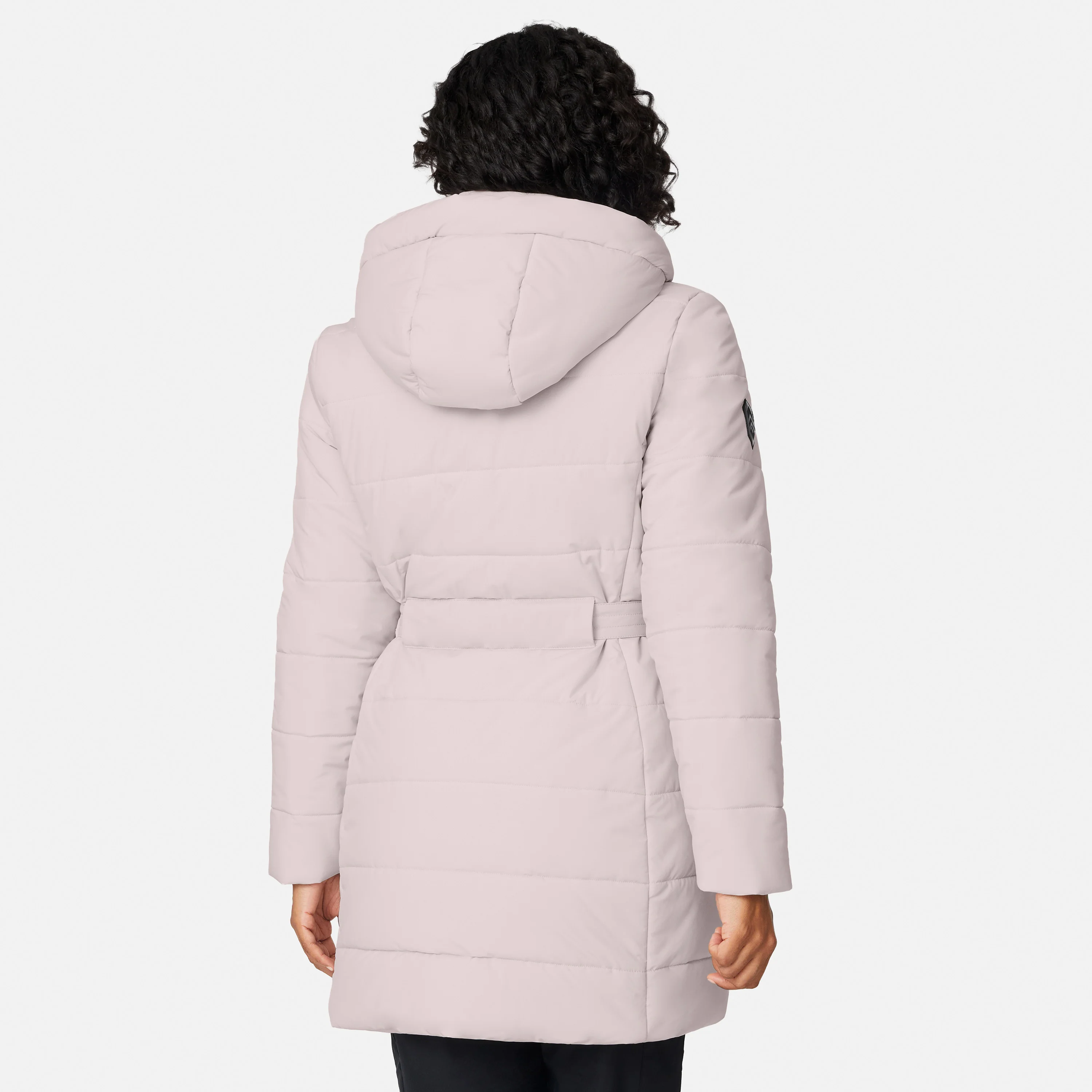 Women's Cirrus Quilted Long Puffer Jacket - Image 10