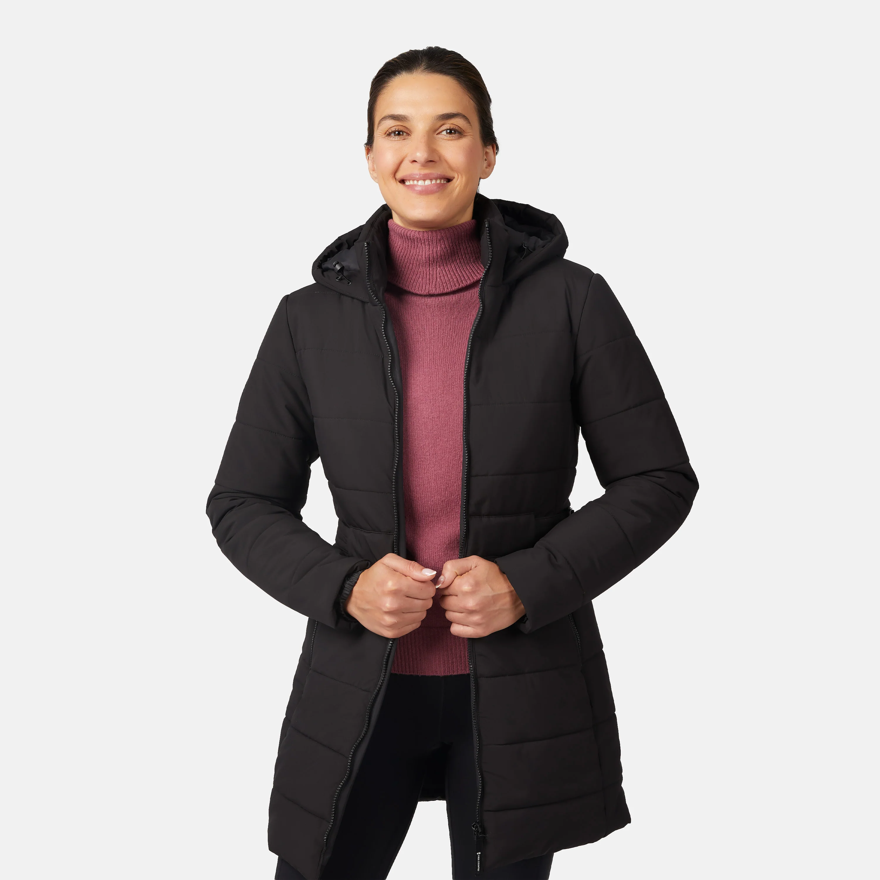 Women's Cirrus Quilted Long Puffer Jacket - Image 12