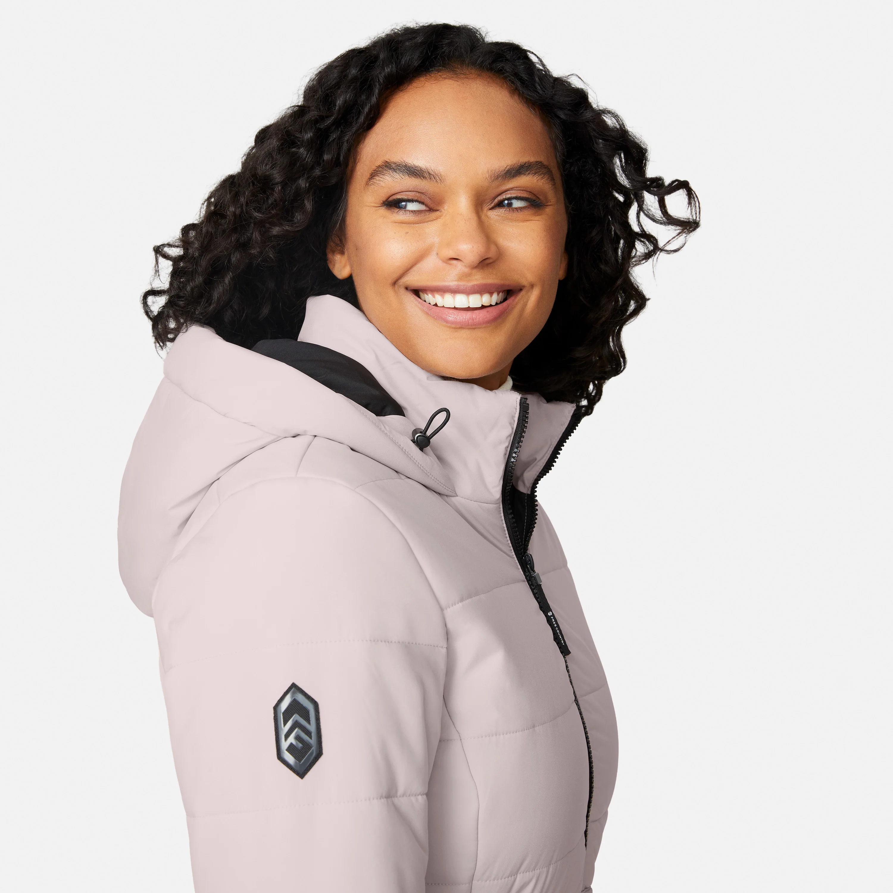 Women's Cirrus Quilted Long Puffer Jacket - Image 9