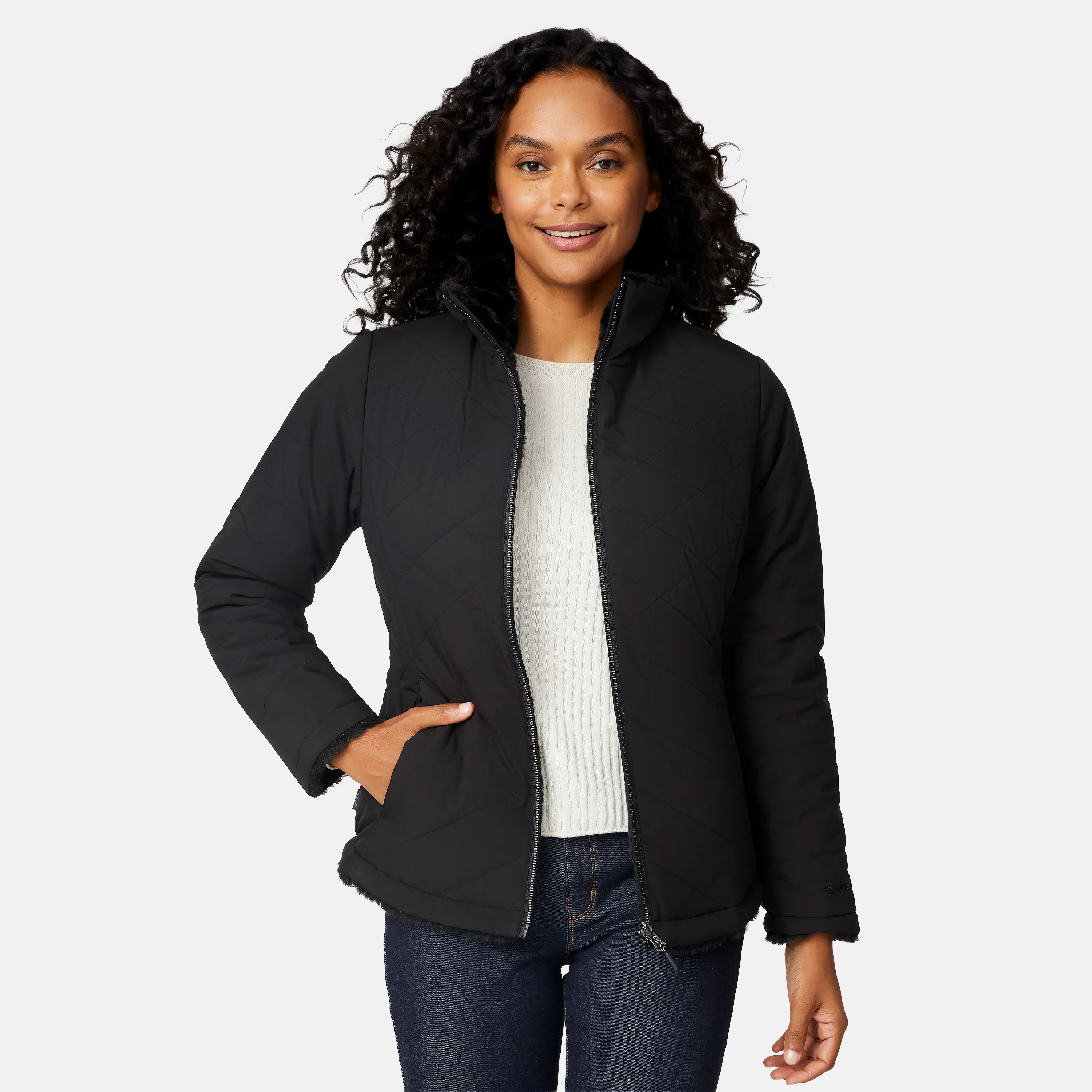 Women's Cirrus Quilted Reversible Jacket - Image 10