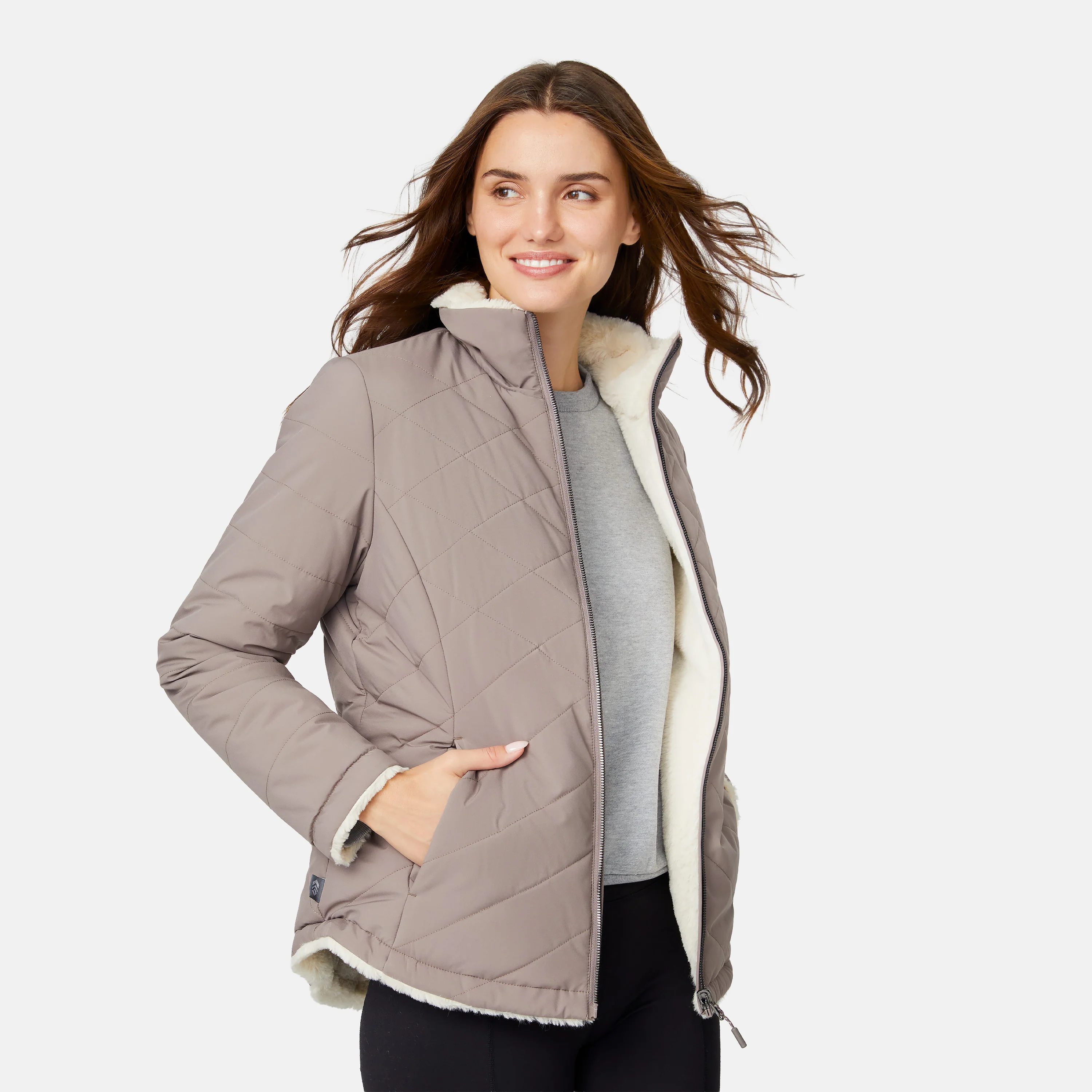 Women's Cirrus Quilted Reversible Jacket - Image 14