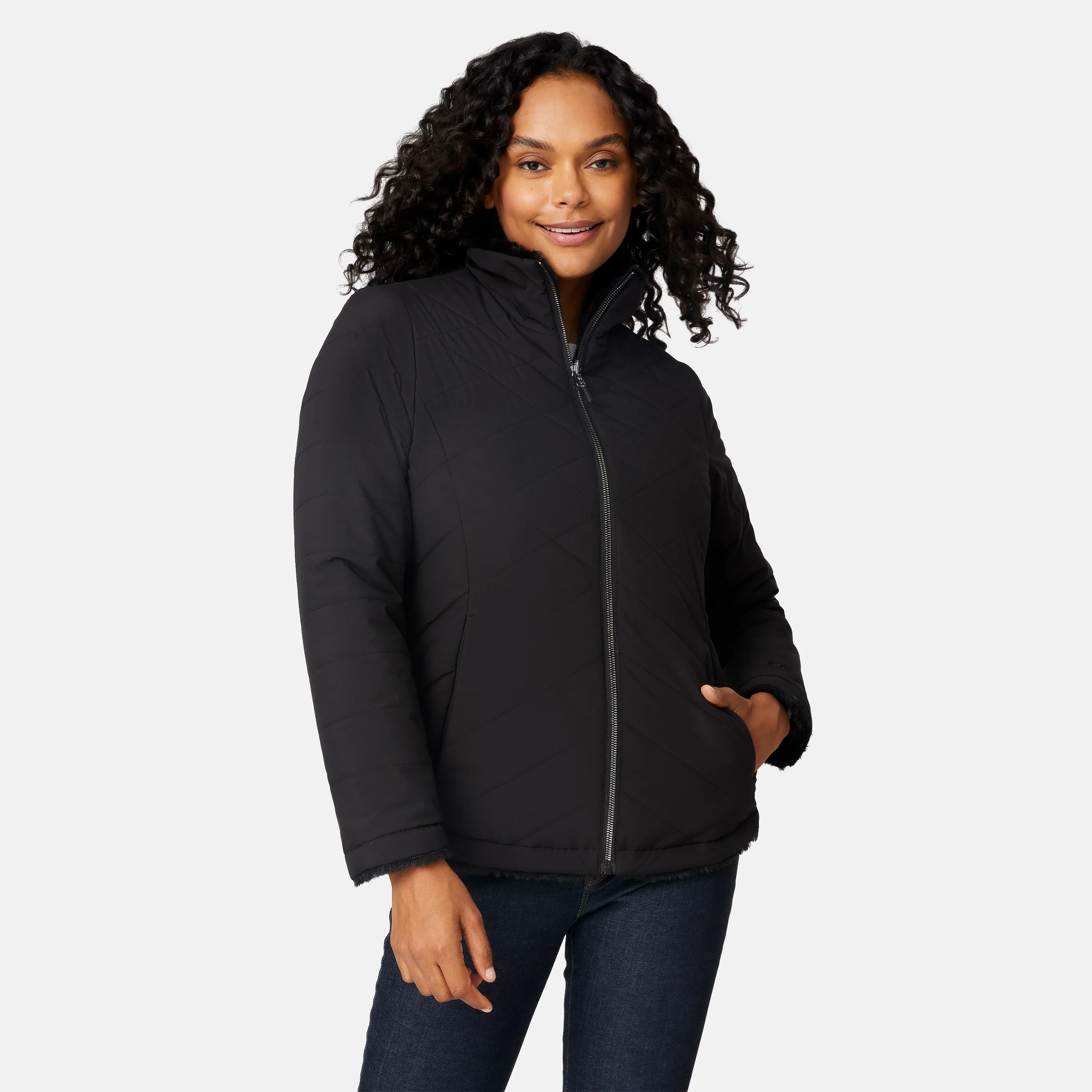 Women's Cirrus Quilted Reversible Jacket - Image 7