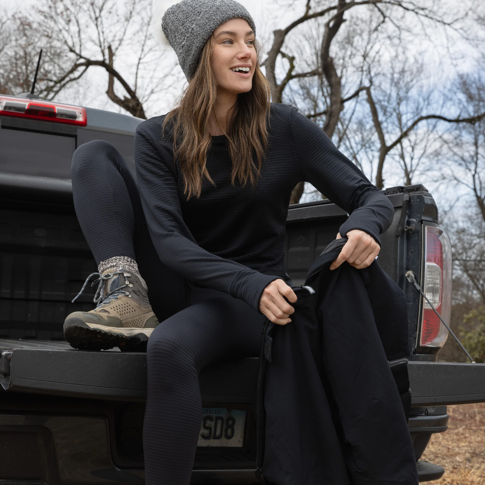 Women's Force Grid Fleece Base Layer Bottom - Image 14