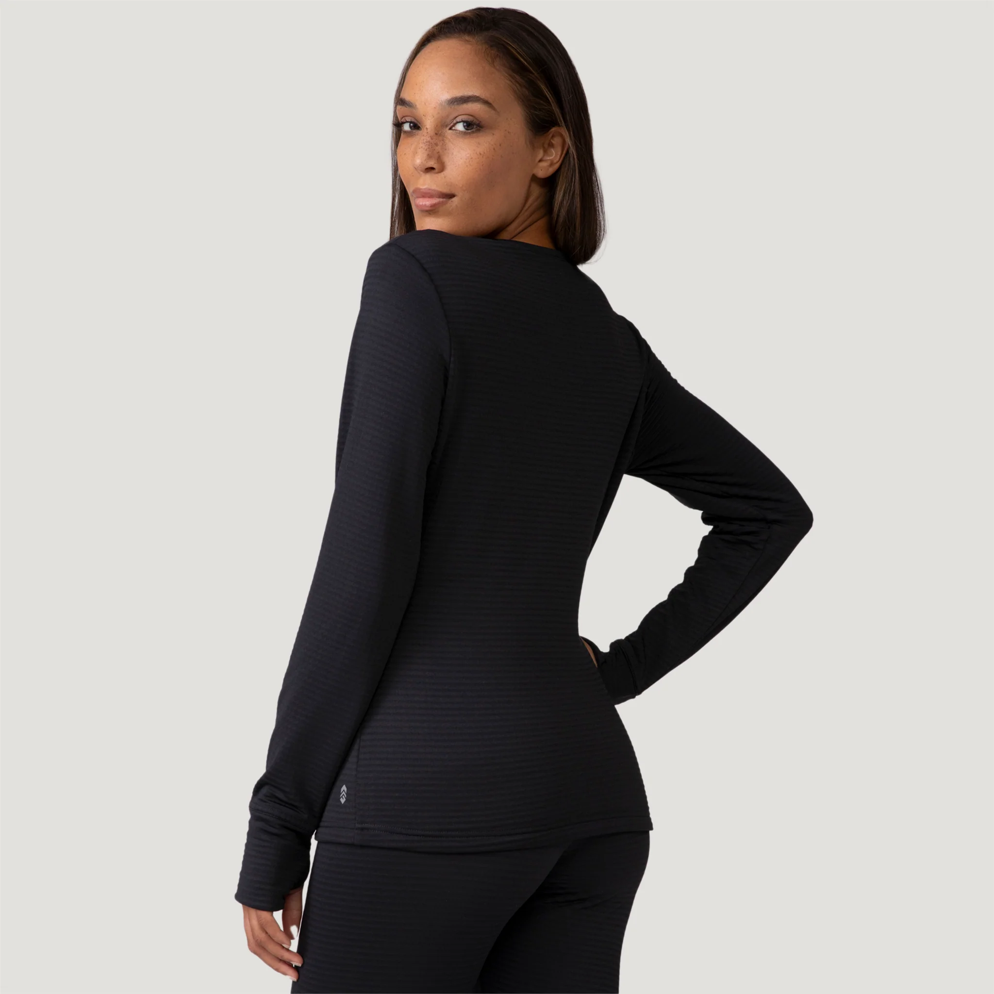 Women's Force Grid Fleece Base Layer Top - Image 12