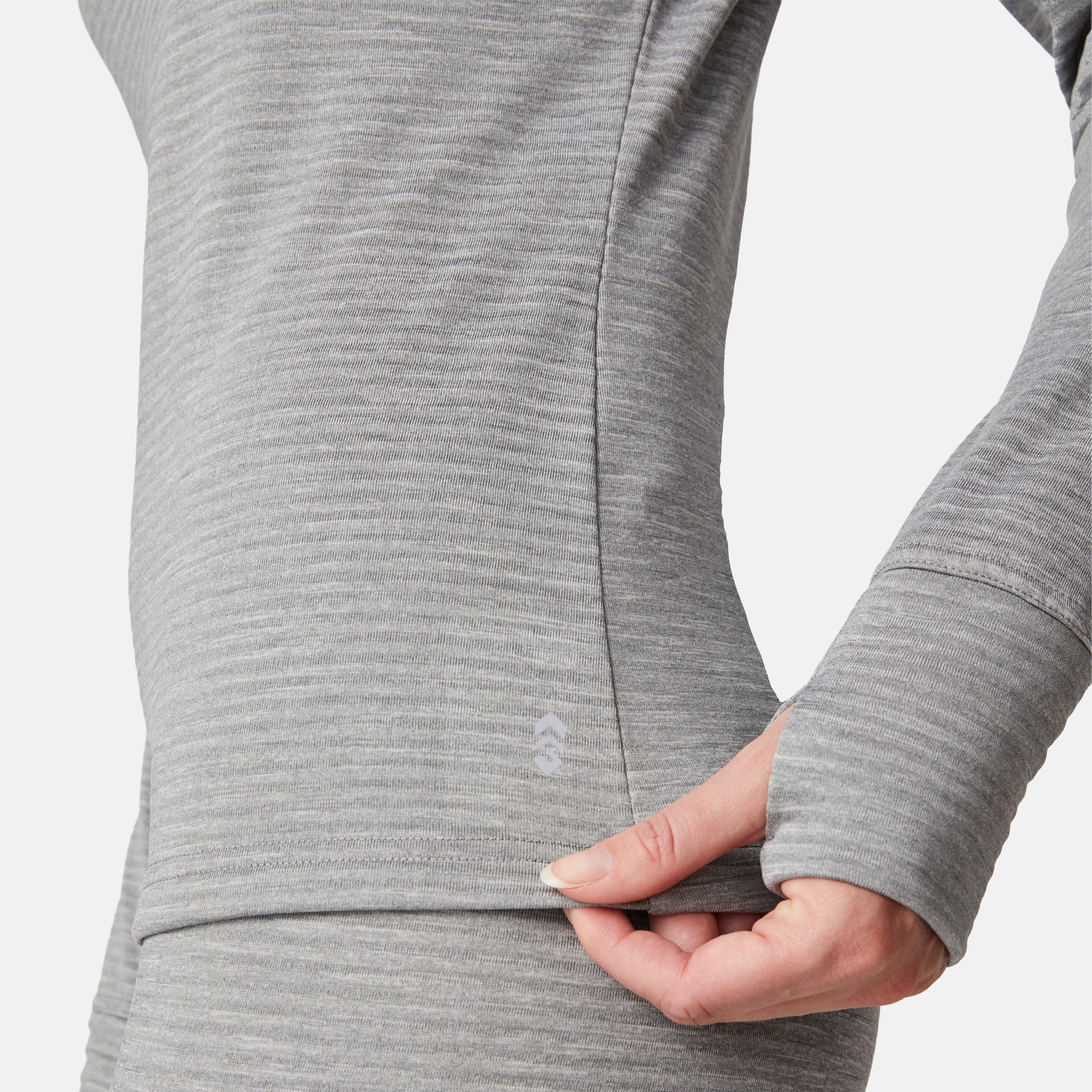 Women's Force Grid Fleece Base Layer Top - Image 8