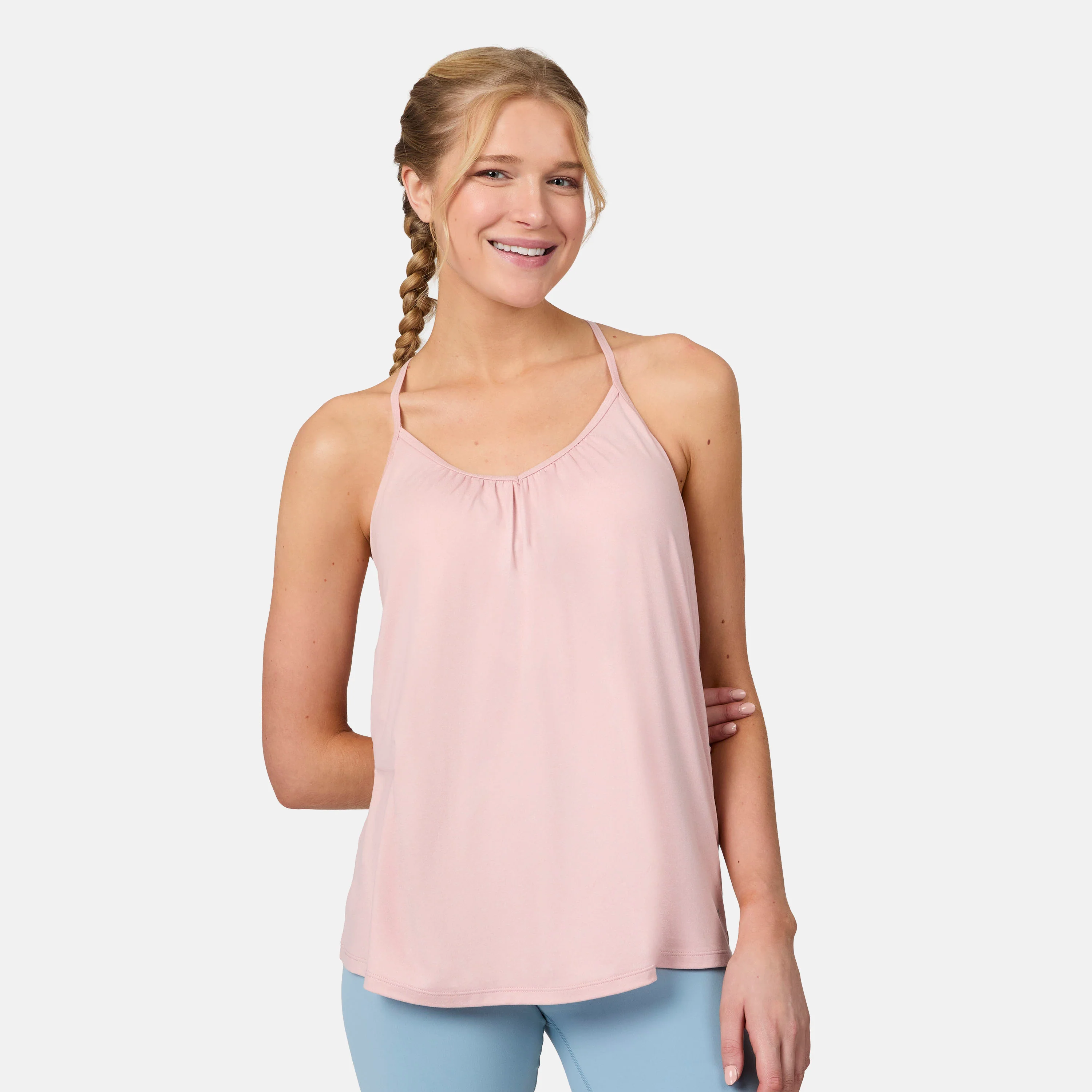 Women's Microtech® Chill B Cool V-Neck Cami Top with Built-In Bra - Image 19