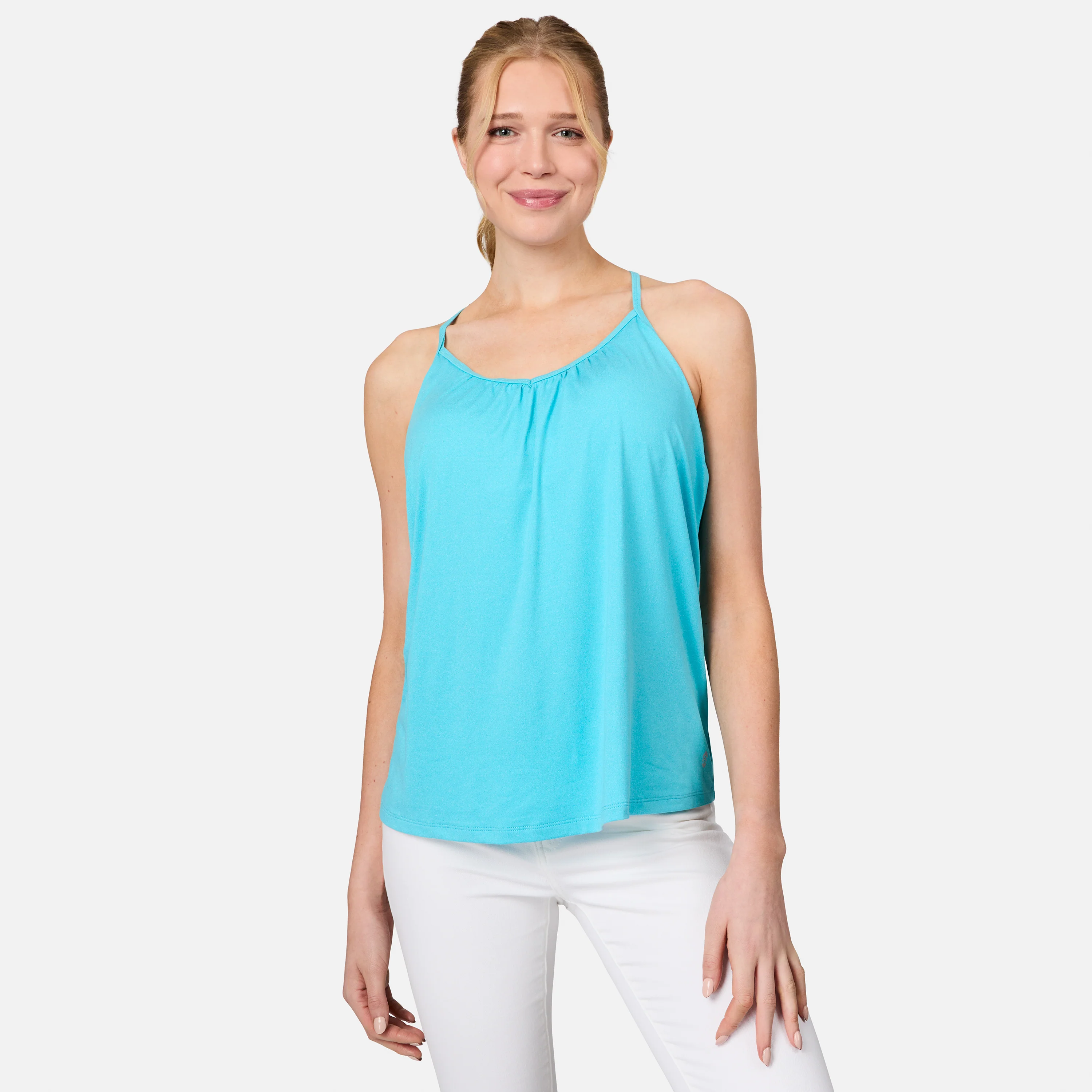 Women's Microtech® Chill B Cool V-Neck Cami Top with Built-In Bra - Image 21