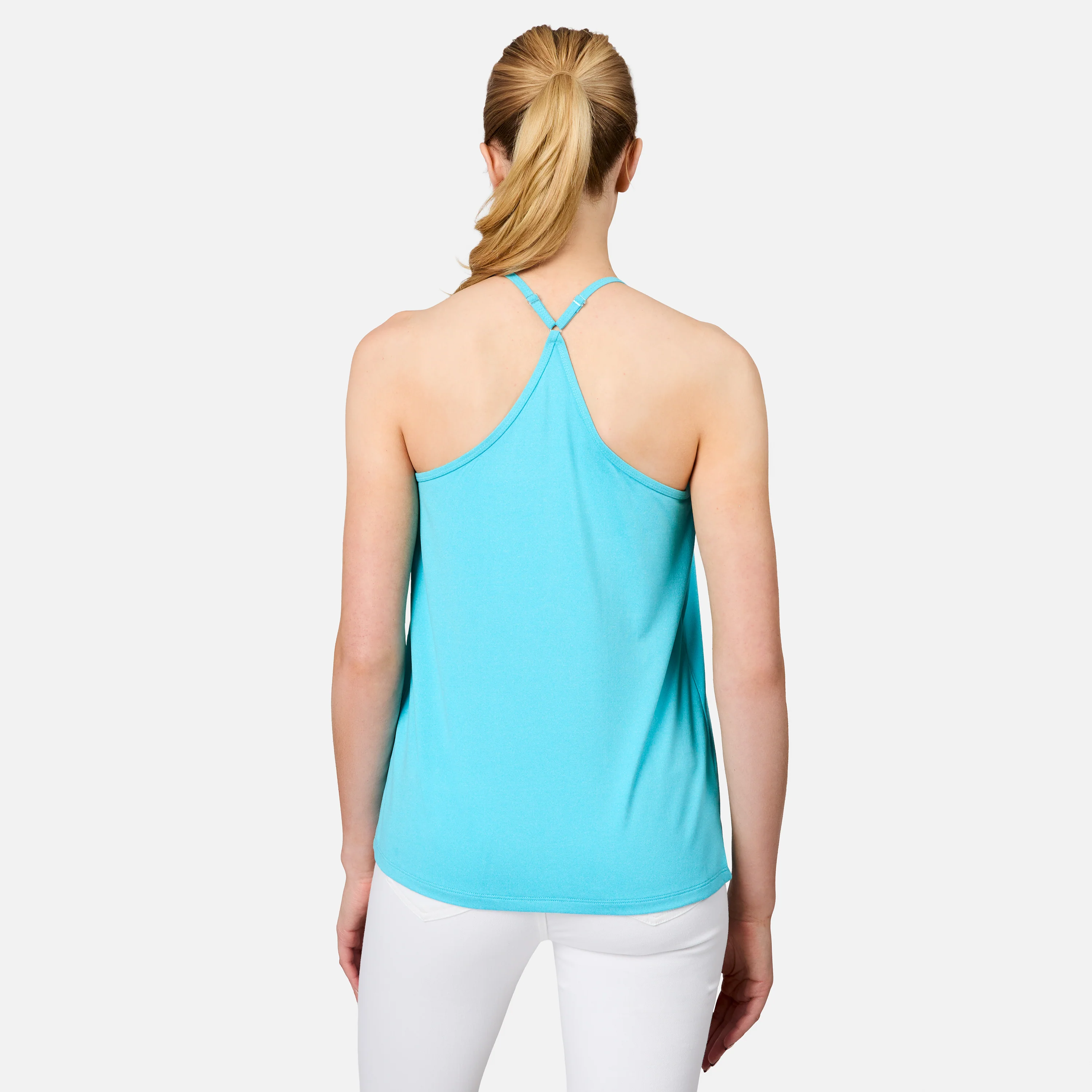 Women's Microtech® Chill B Cool V-Neck Cami Top with Built-In Bra - Image 25