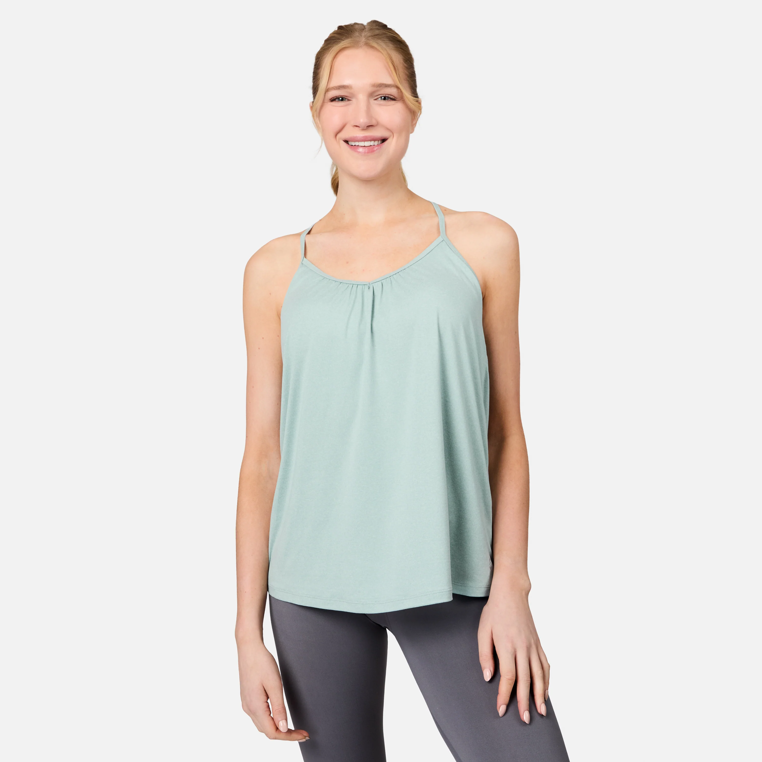 Women's Microtech® Chill B Cool V-Neck Cami Top with Built-In Bra - Image 30