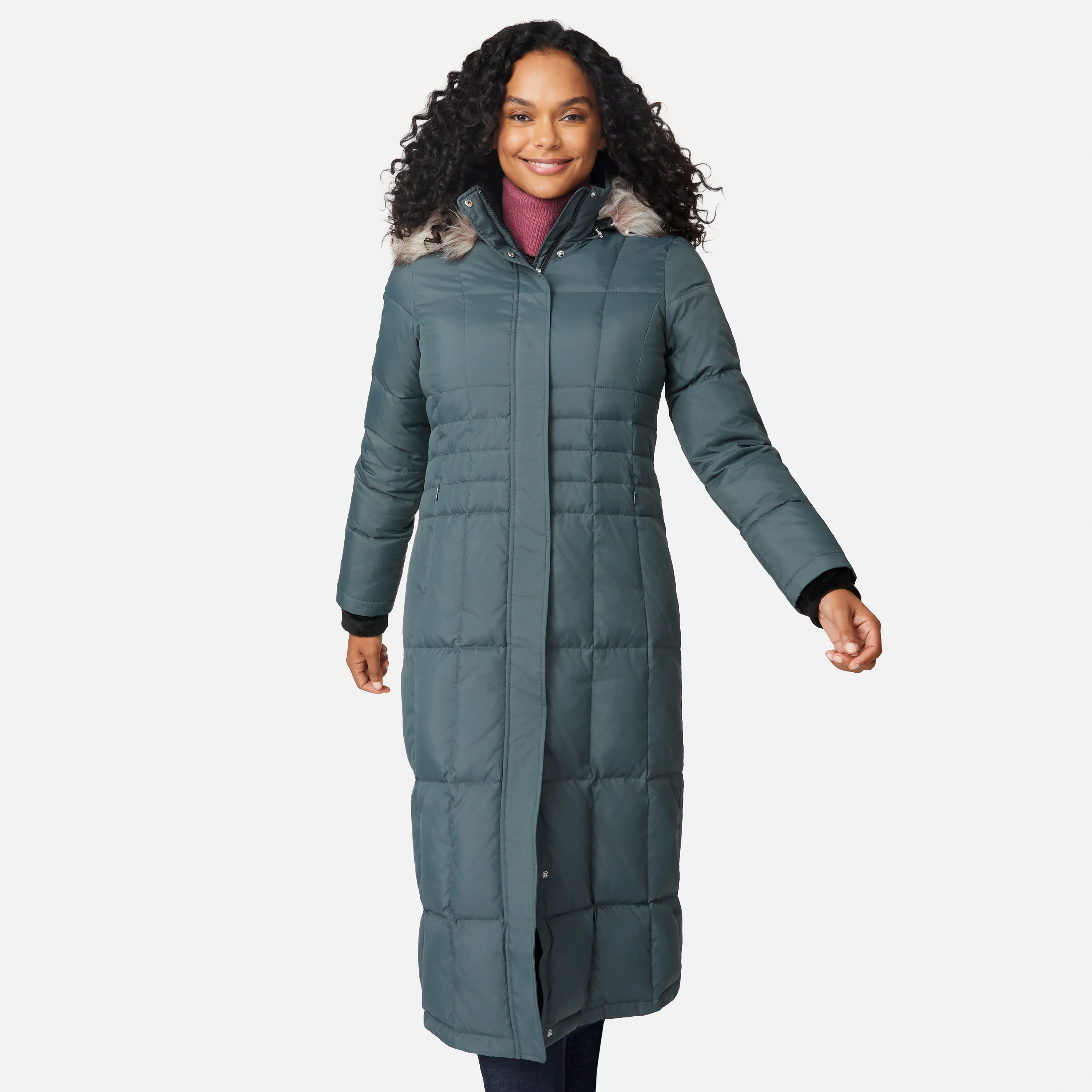 Women's Full Length Splendor Down Jacket - Image 11